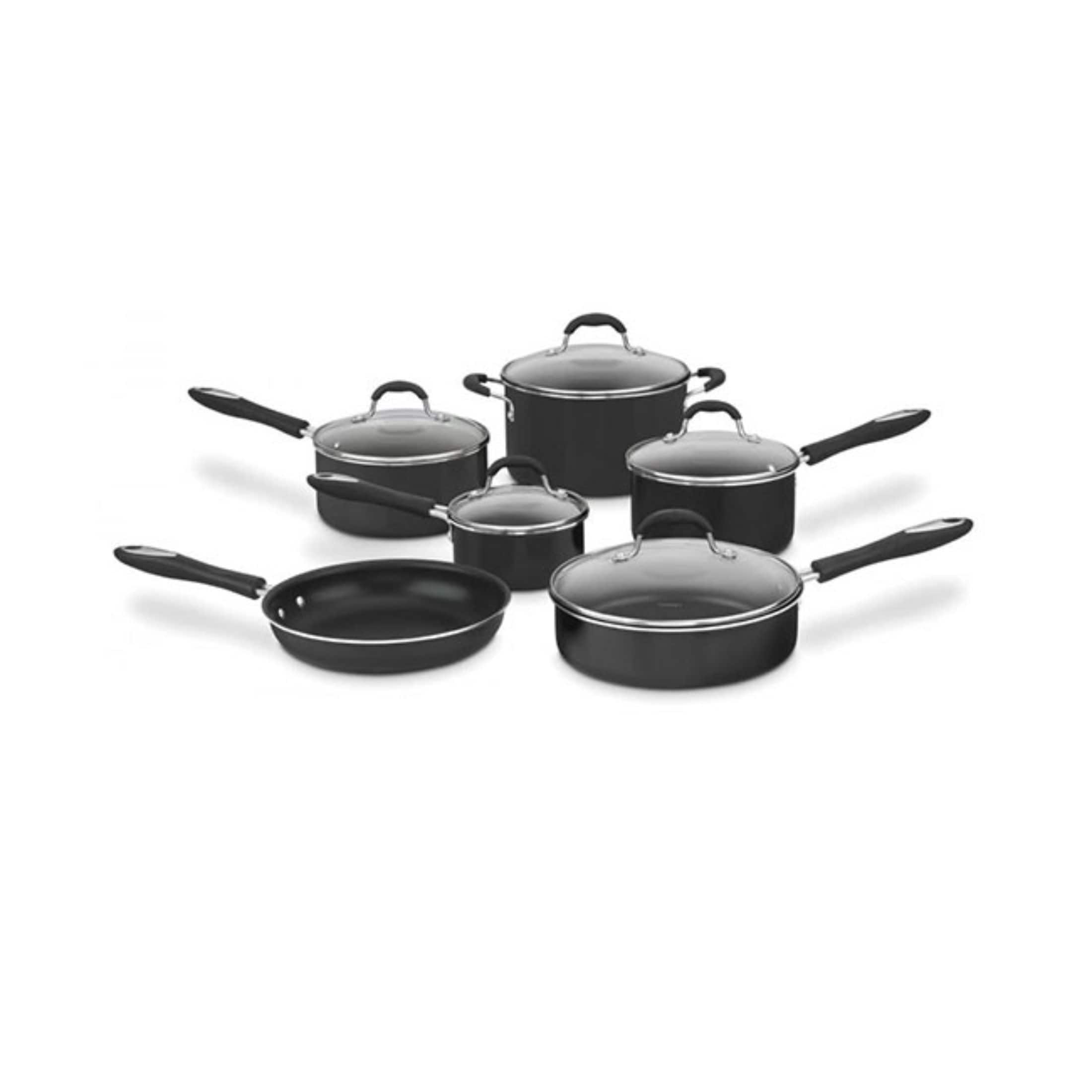 Cuisinart 55-11BK Black Advantage Nonstick 11-piece Cookware Set