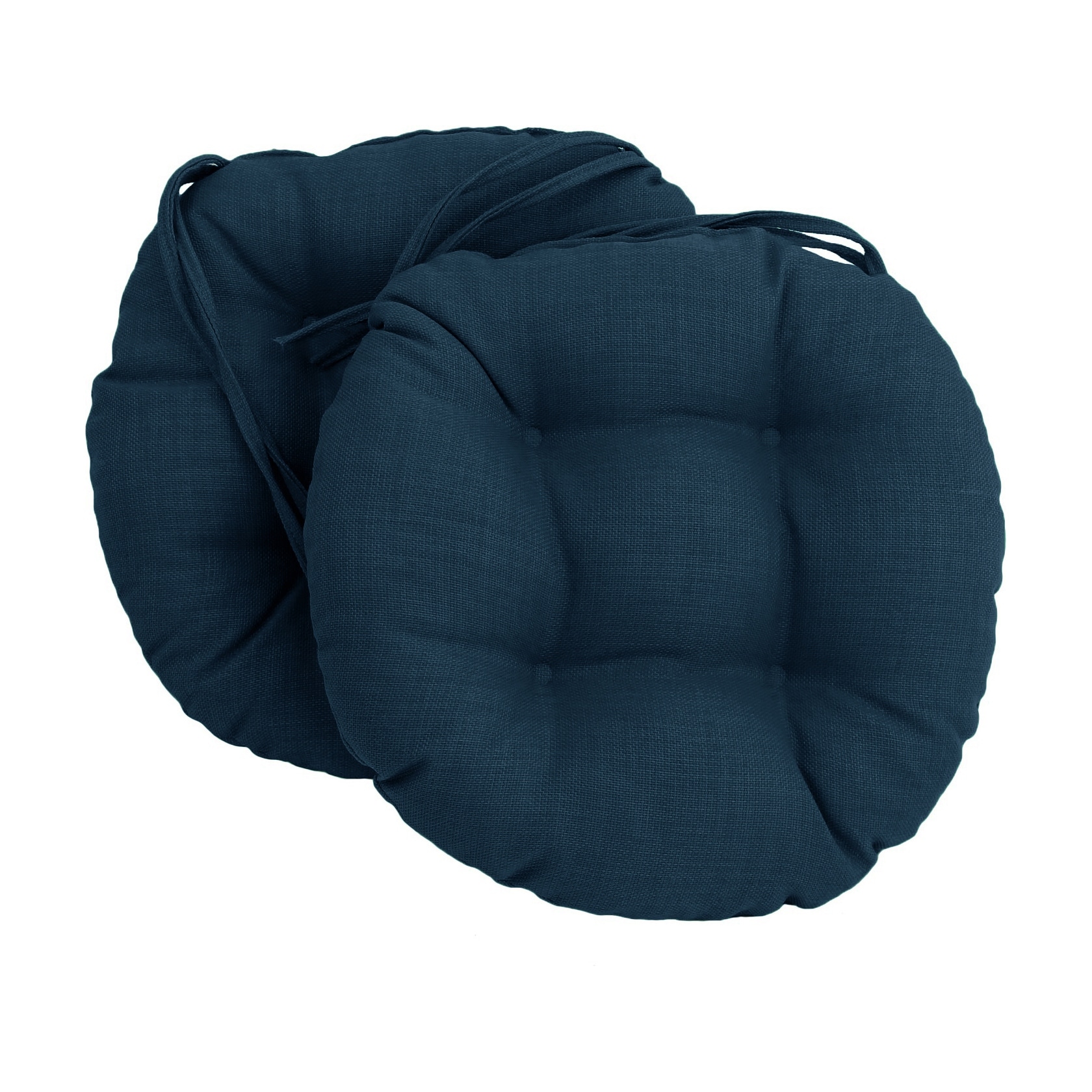 16-inch Round Indoor/Outdoor Chair Cushions (Set of 2)