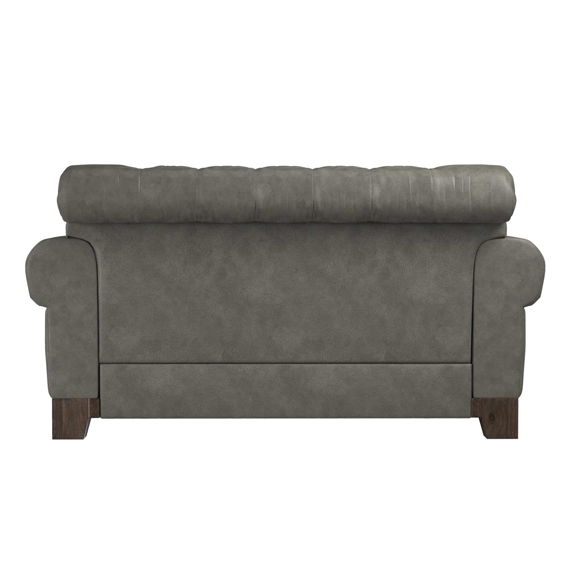 Greenwich Tufted Rolled Arm Nailhead Chesterfield Loveseat by iNSPIRE Q Artisan