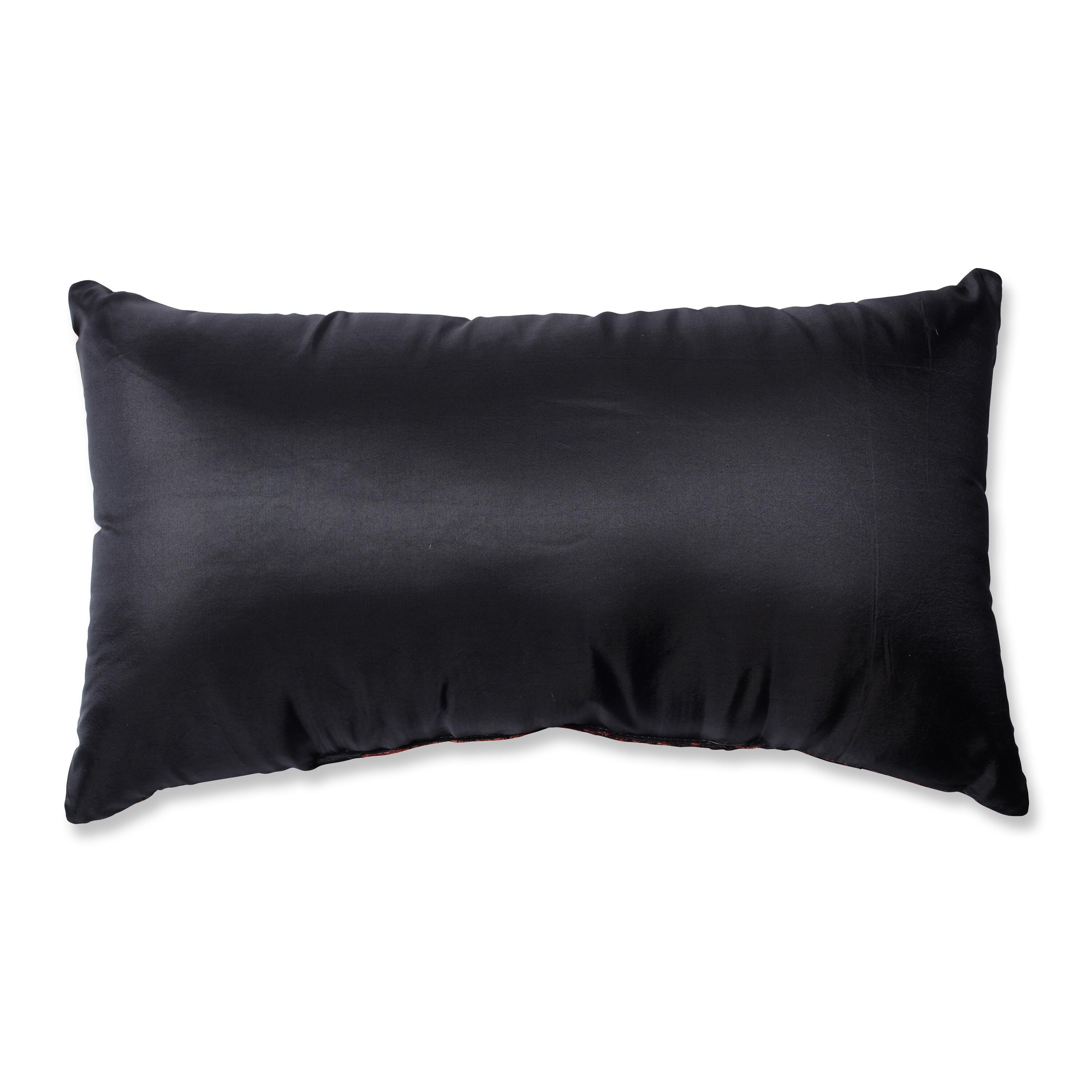 Pillow Perfect 'Boo' Orange Rectangular Throw Pillow