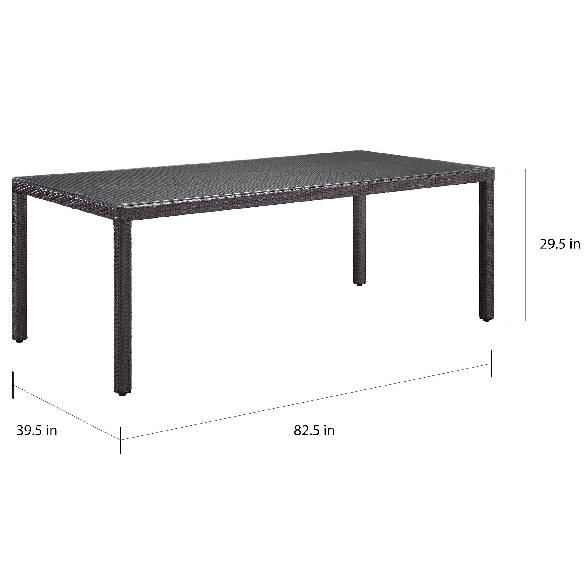 Bocabec 82-inch Outdoor Patio Dining Table by Havenside Home