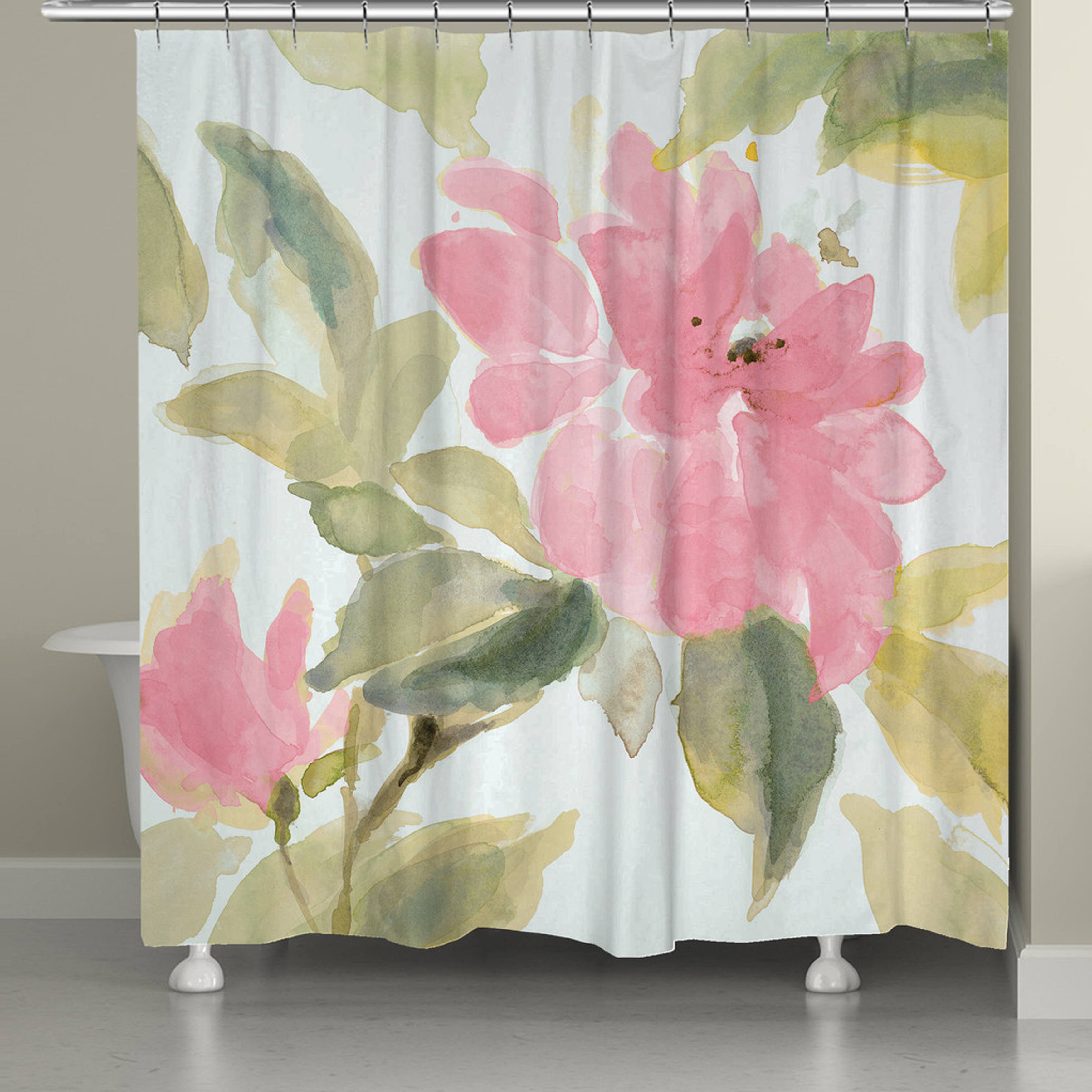 Laural Home Early Spring Blooms Shower Curtain
