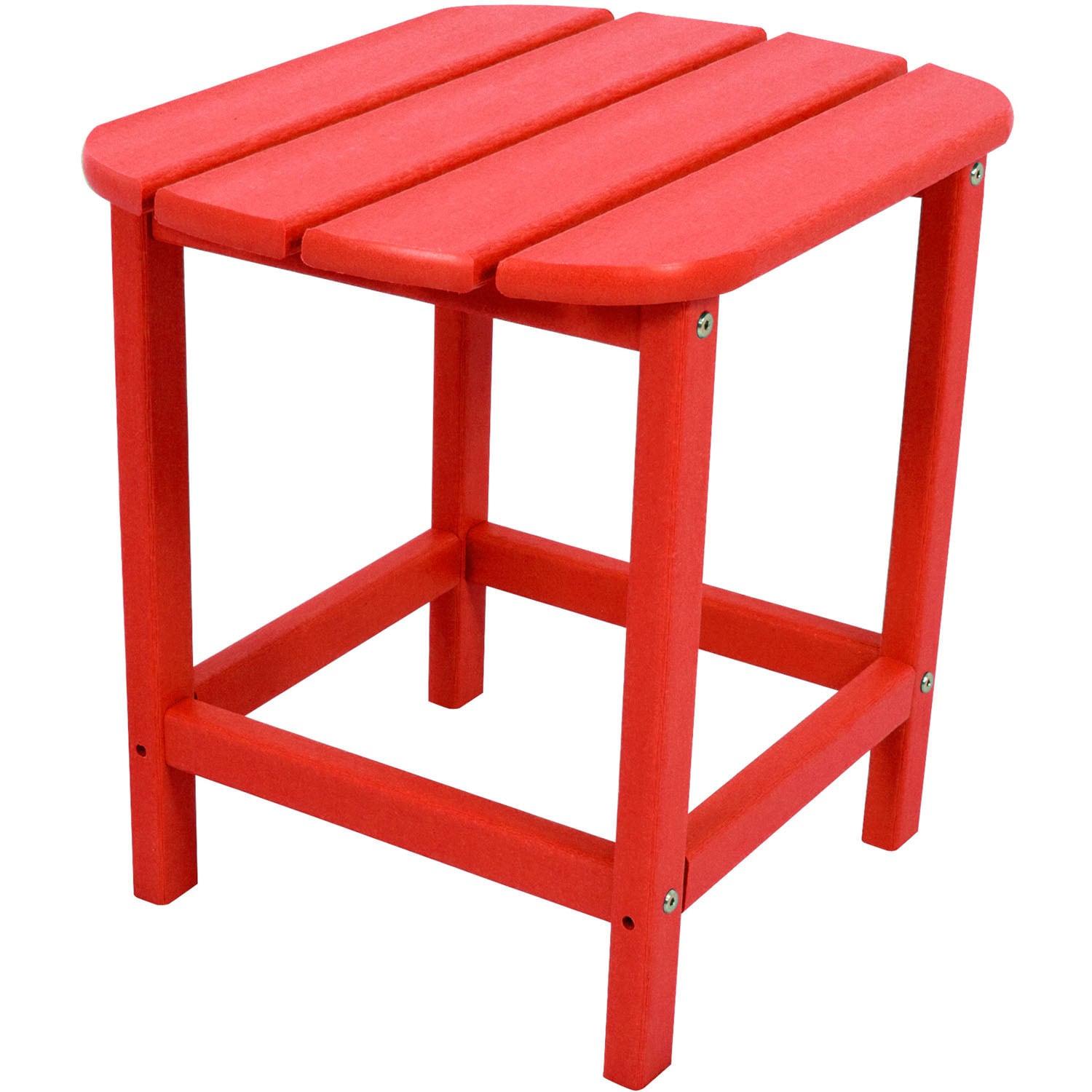 Hanover Outdoor Sunset Red All-weather Side Table