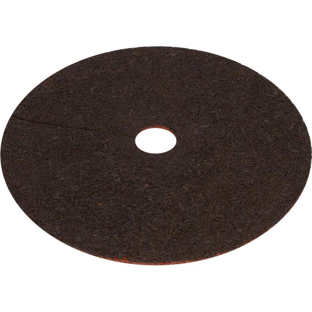 Reversible Mulch Ring Tree Protector Mat - 24" - by Trademark Innovations - N/A