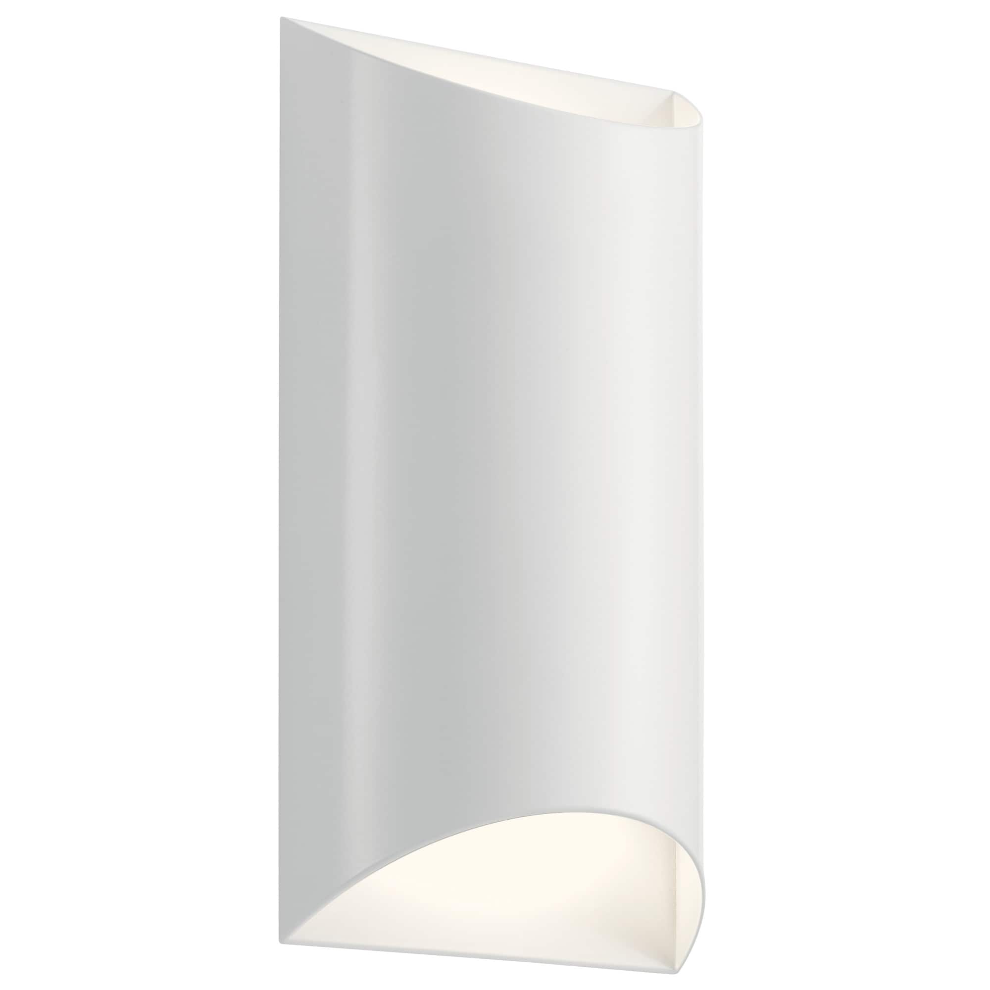 Kichler Wesley Light 14" Tall LED Outdoor Wall Sconce - ADA Compliant