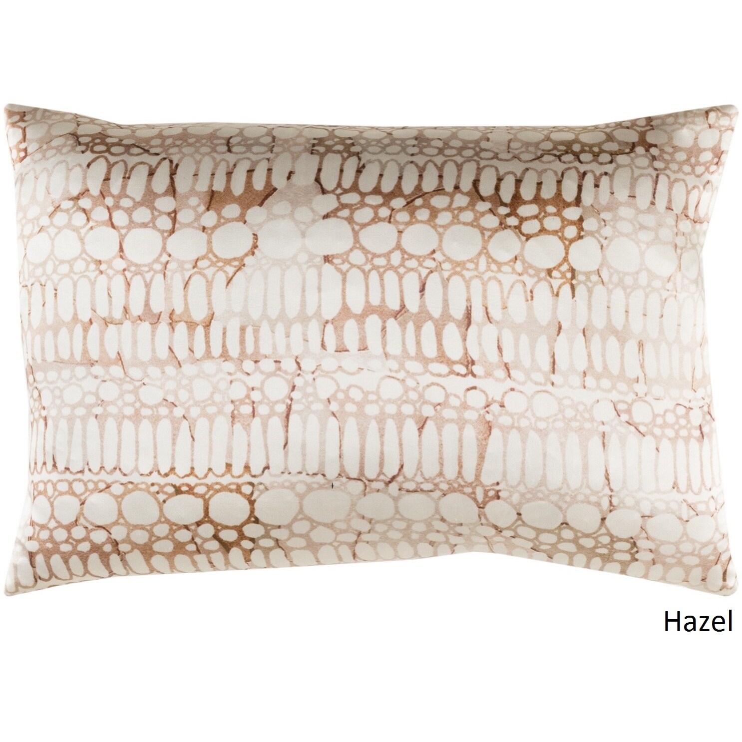 Decorative Suresnes Feather Down or Poly Filled Throw Pillow (13 x 19)