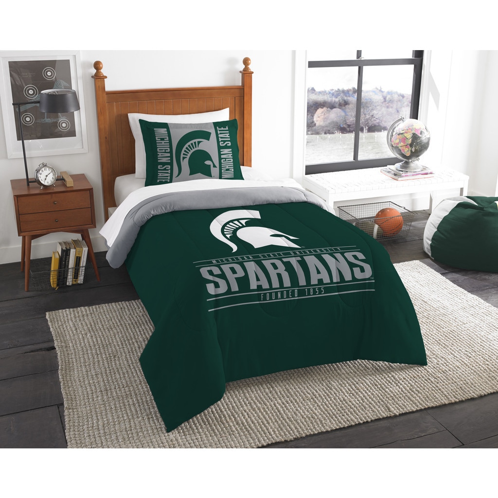 The Northwest Company Michigan State Twin 2-piece Comforter Set