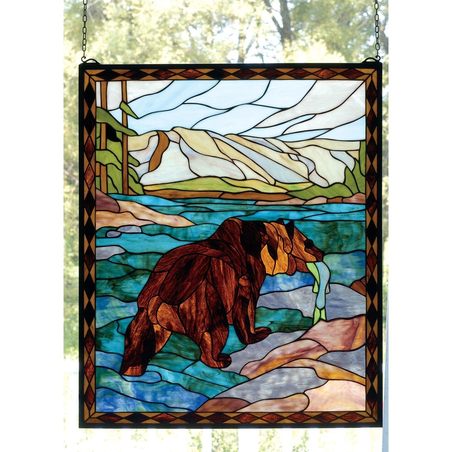 Meyda Tiffany Tiffany Window from the Deer & Bear Collection