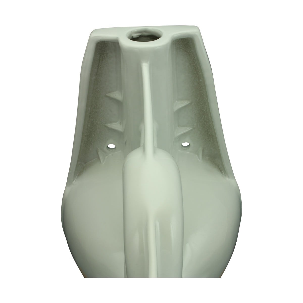 White Vitreous China Porcelain Toilet Bowl Elongated Rear Entry Toilet Bowl For High Tank Toilets Renovators Supply