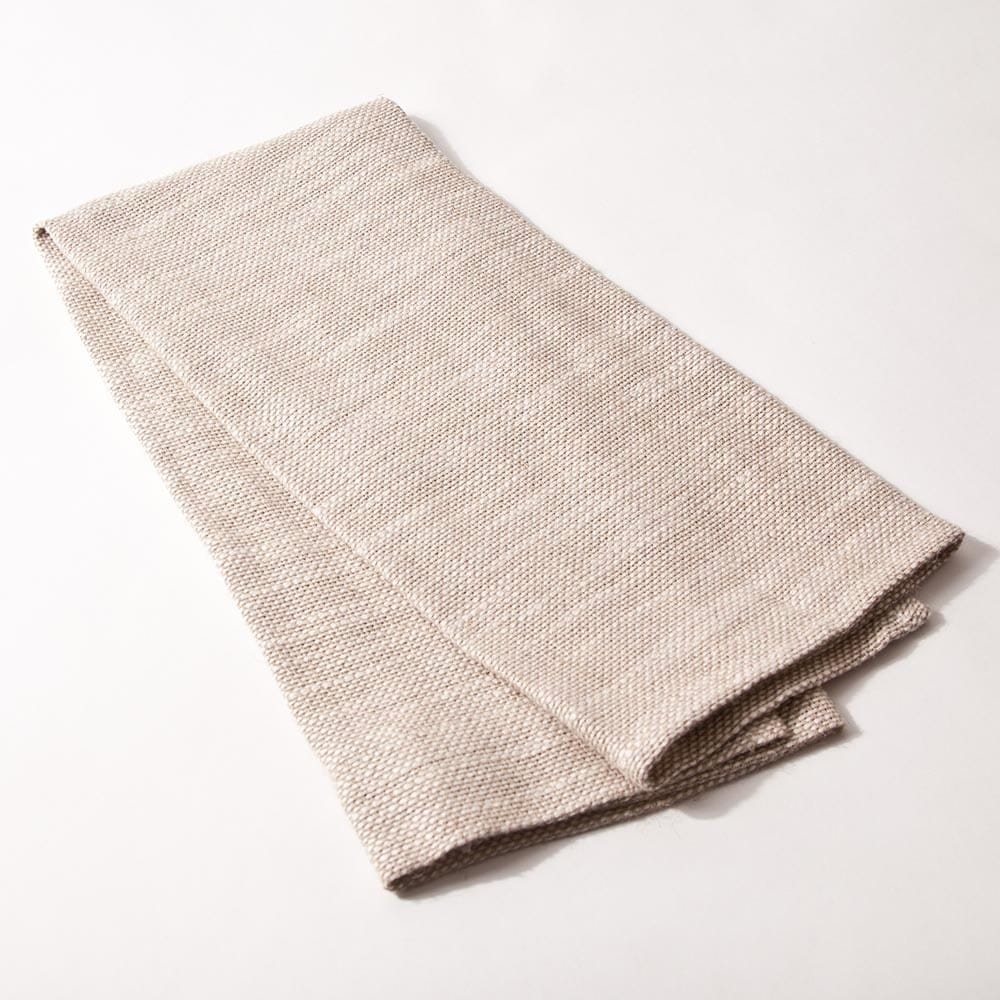 Jerome Khaki Linen/Cotton Blend Guest Towel (Set of 2)