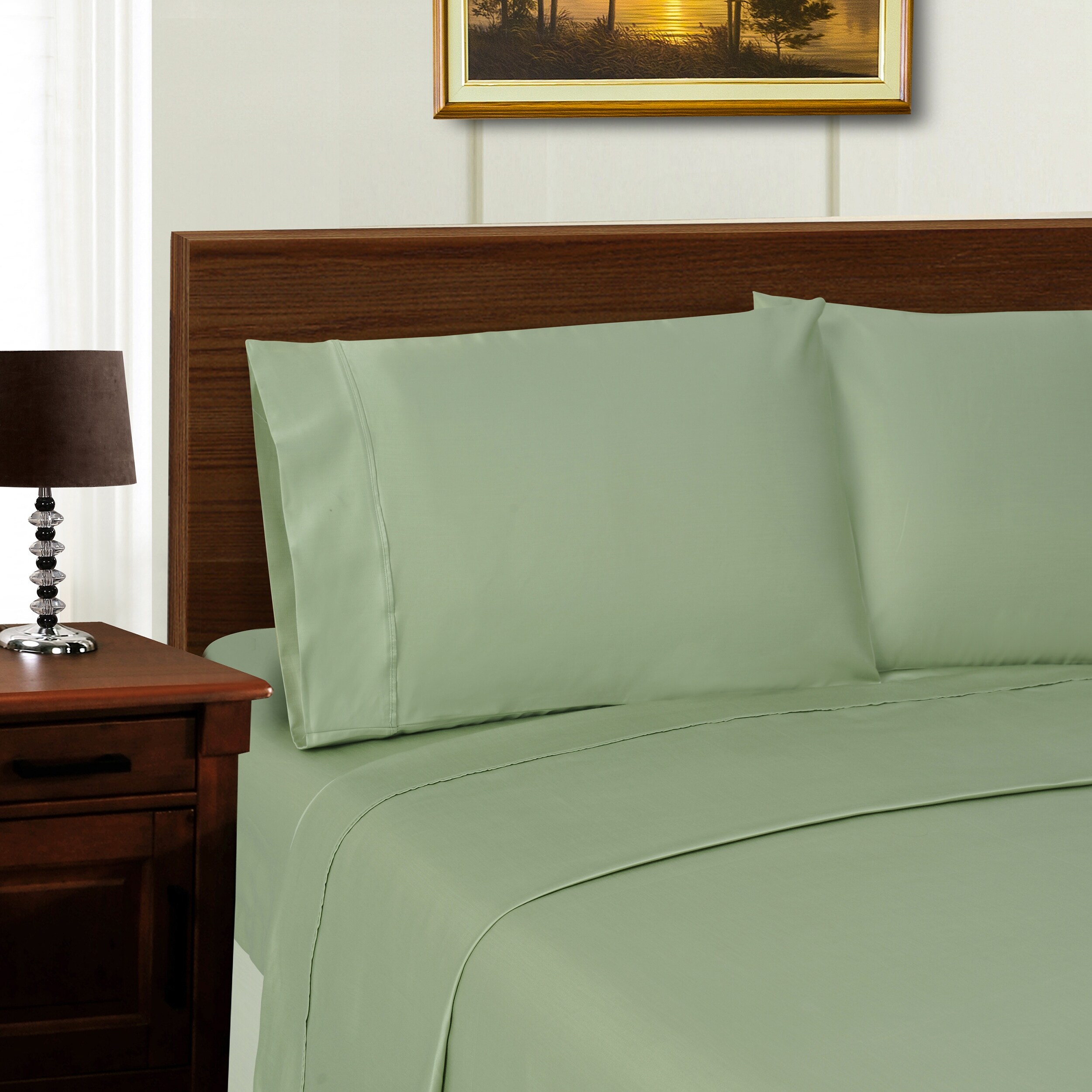 Superior Tencel and Polyester Solid Bed Sheets