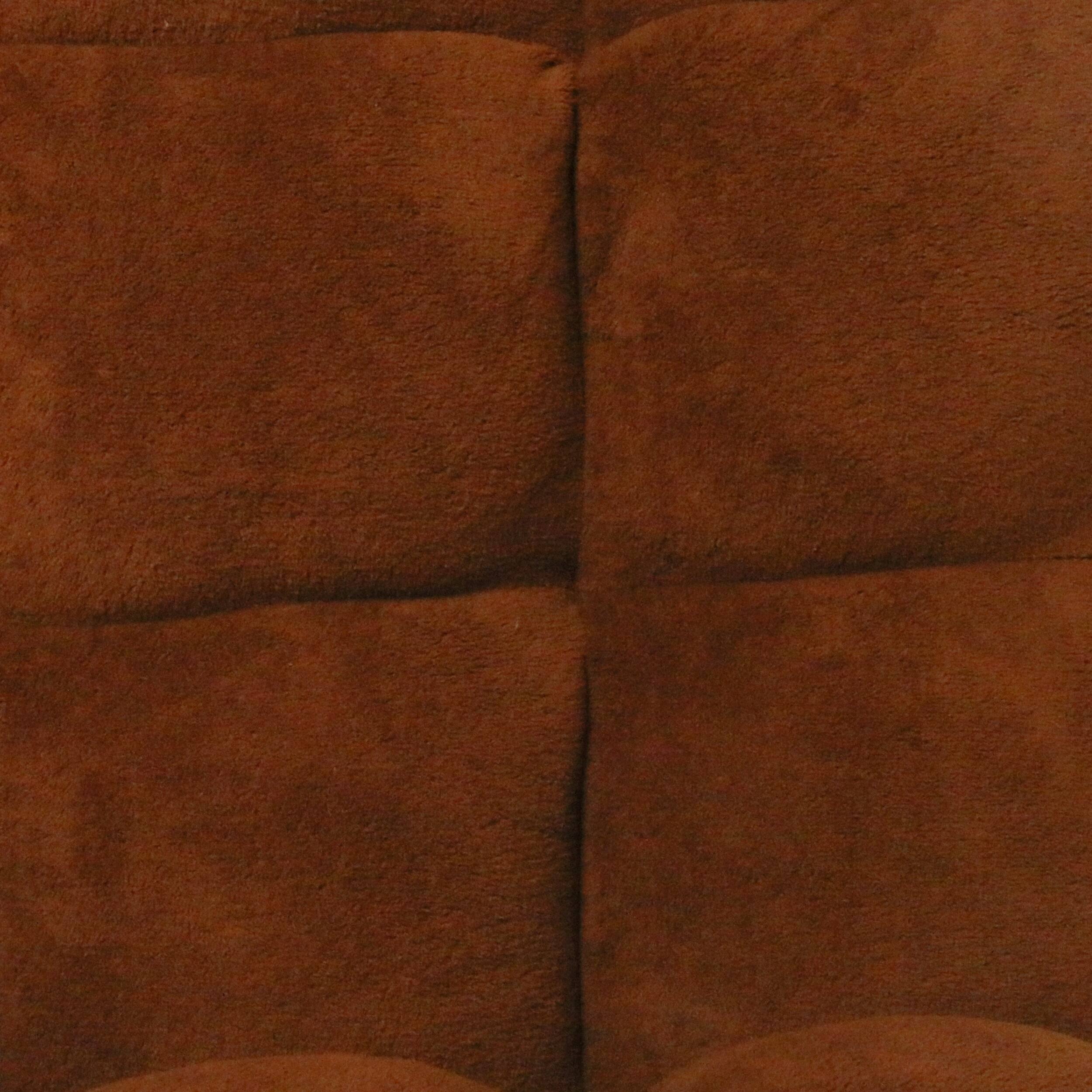 Chic Home Armless Quilted Recliner Chair, Brown