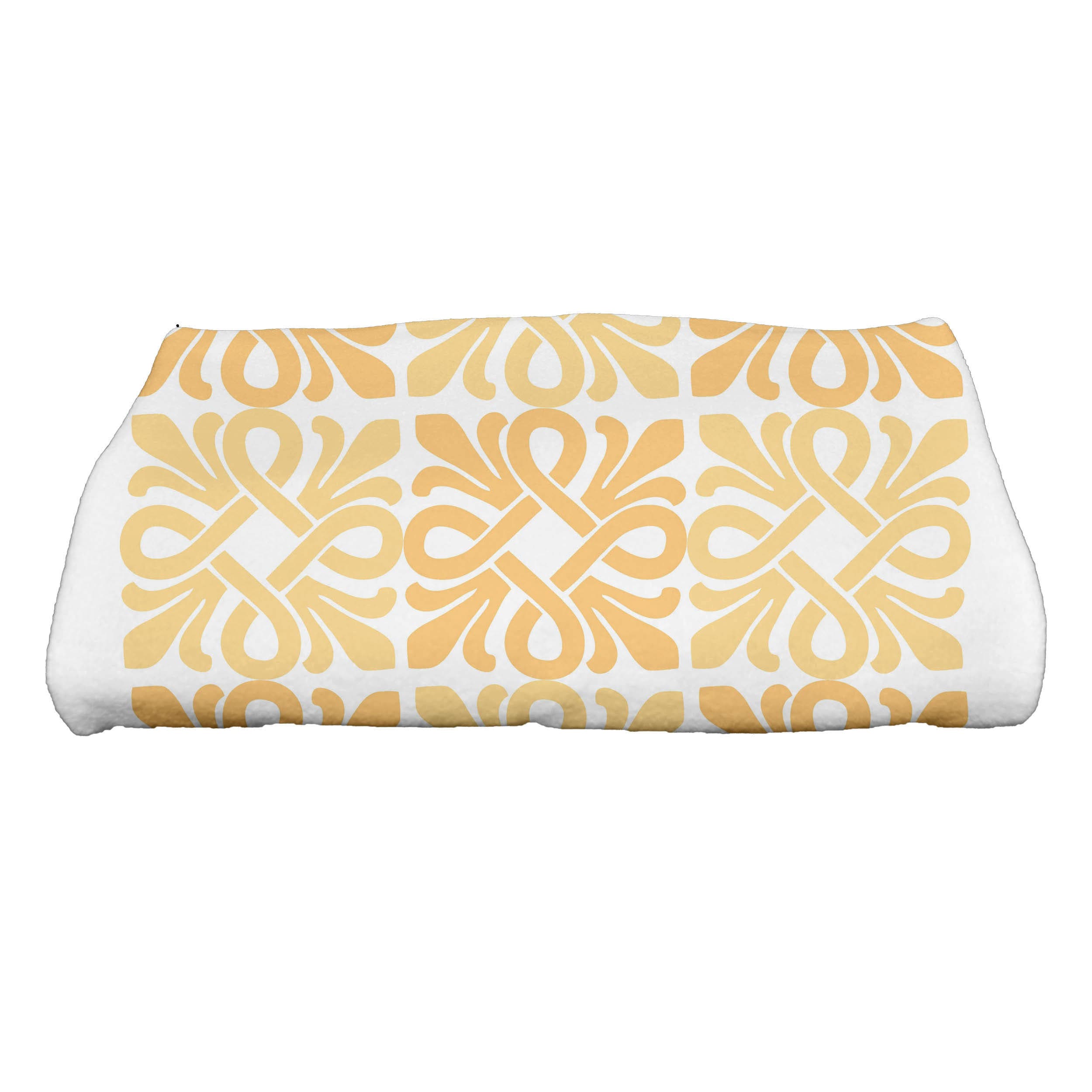 30 x 60-inch Tiki Square Geometric Print Bath Towel