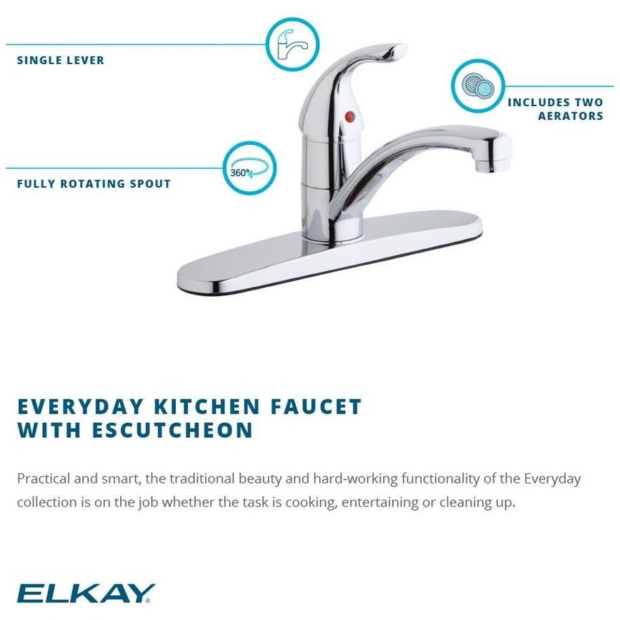 Elkay Everyday 1.5 GPM Standard Kitchen Faucet