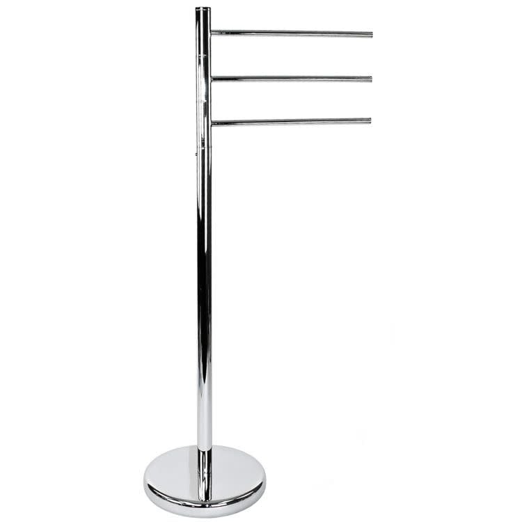 Nameeks Gedy Floor Standing Towel Stand - Polished Chrome