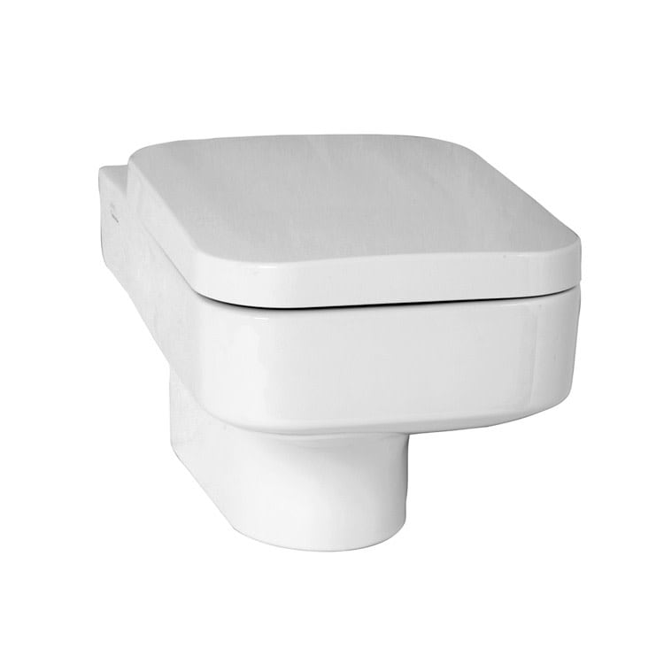 Nameeks Vitra Wall Mounted Round Toilet - White