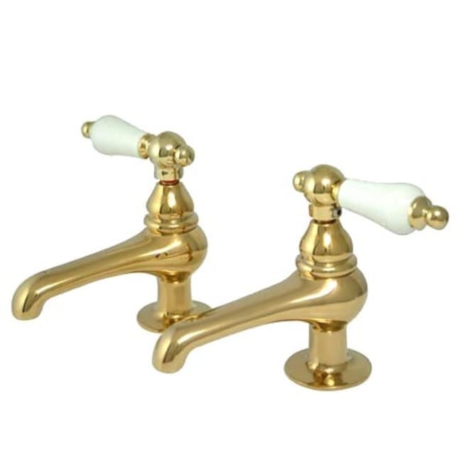Elements Of Design Double Handle Lavatory Basin Tap with American