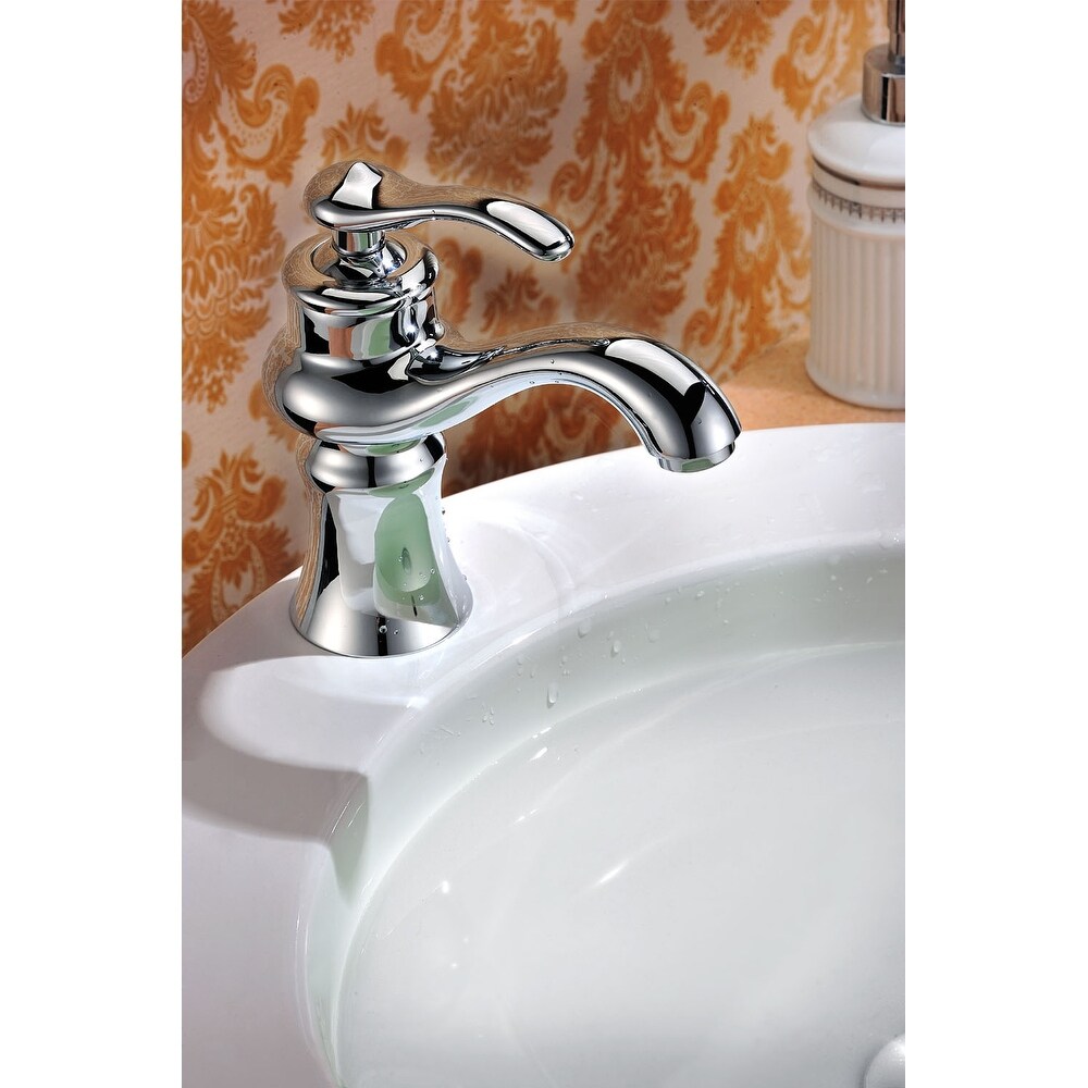 19.5-in. W CUPC Oval Undermount Sink Set In White - Chrome Hardware With 1 Hole CUPC Faucet