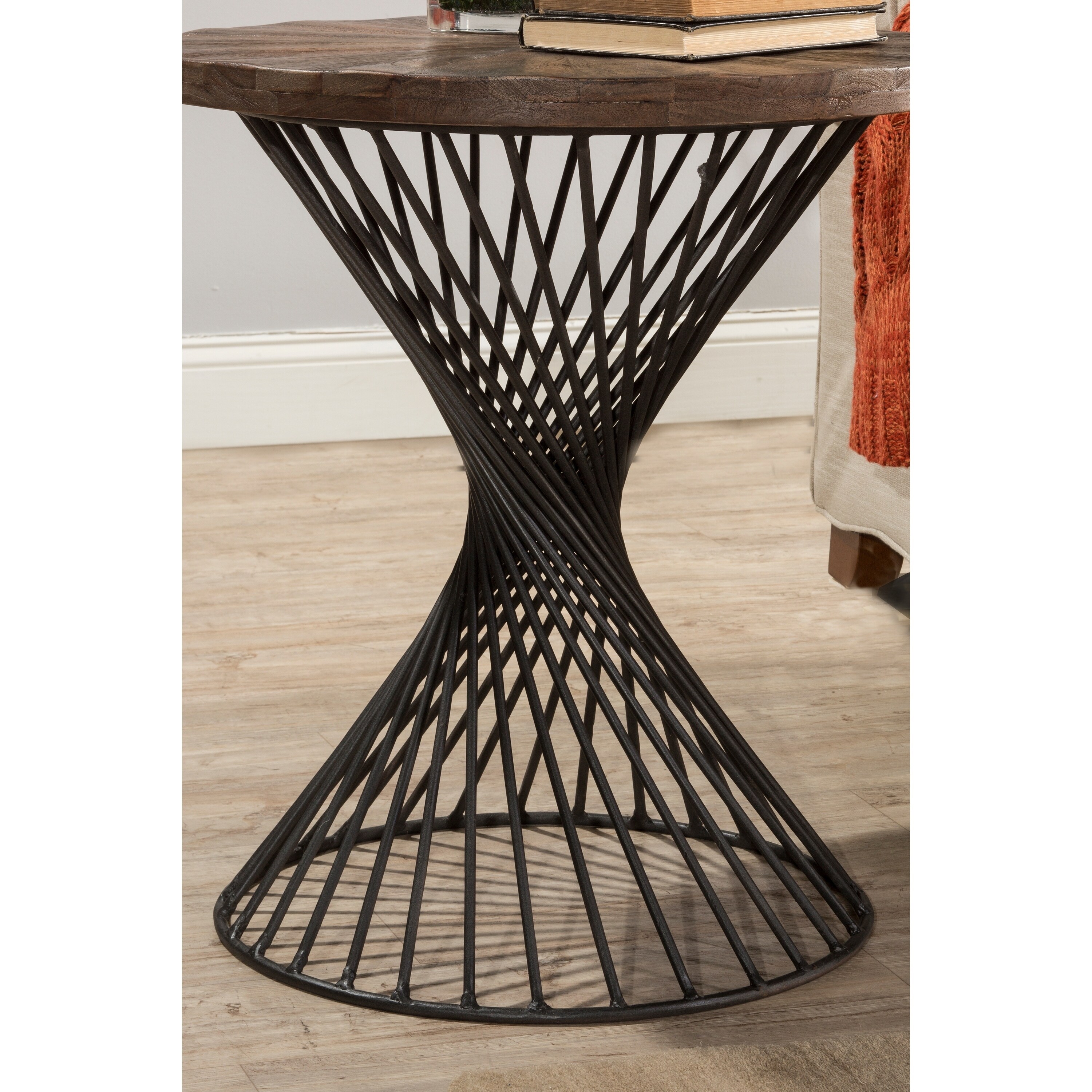 Kanister End Table - 22"W x 22"L x 24"H