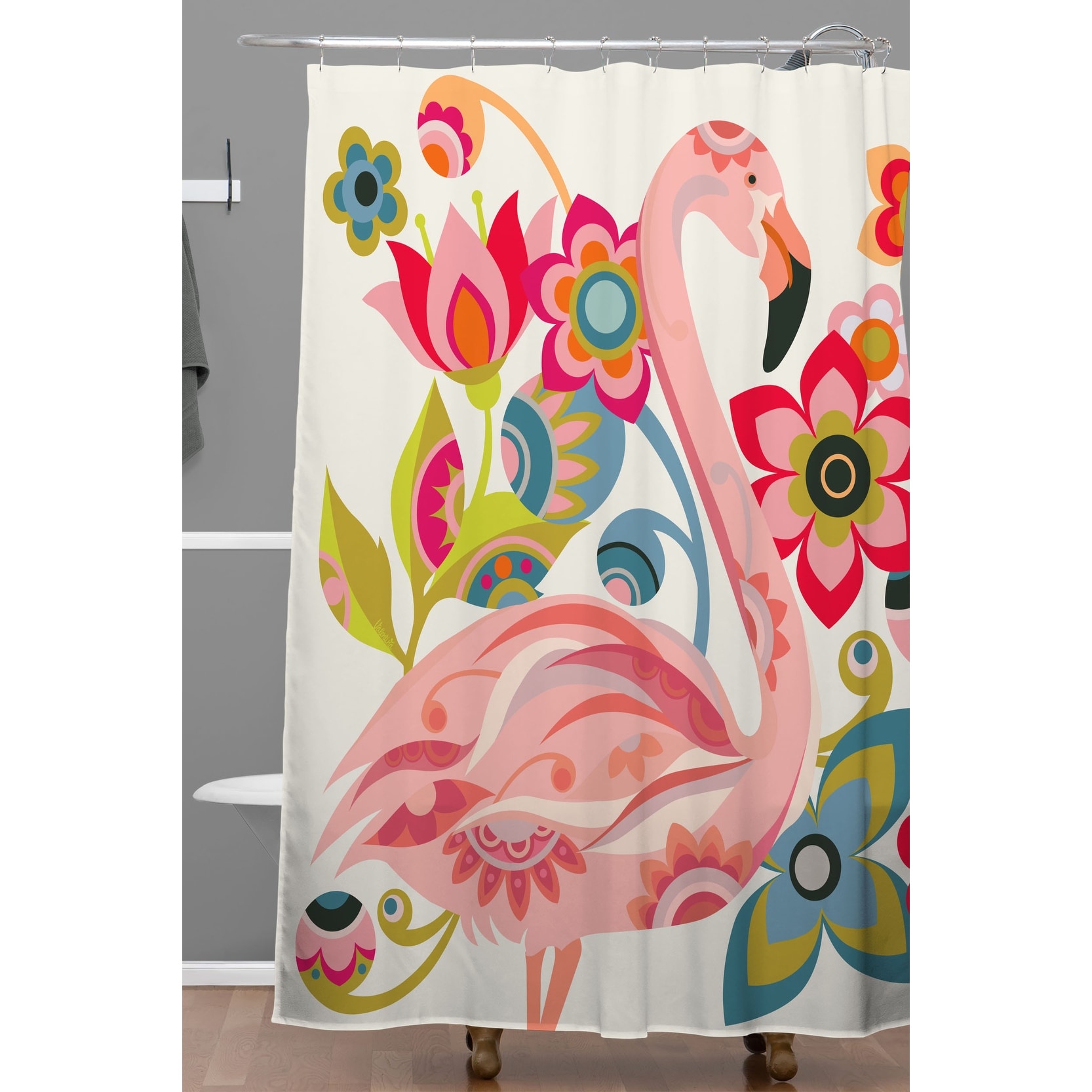 Valentina Ramos Domingo Shower Curtain - 69" x 72"