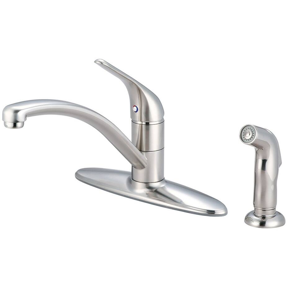 Legacy Single Handle Kitchen Faucet with Spray (3/8" Flex Line)