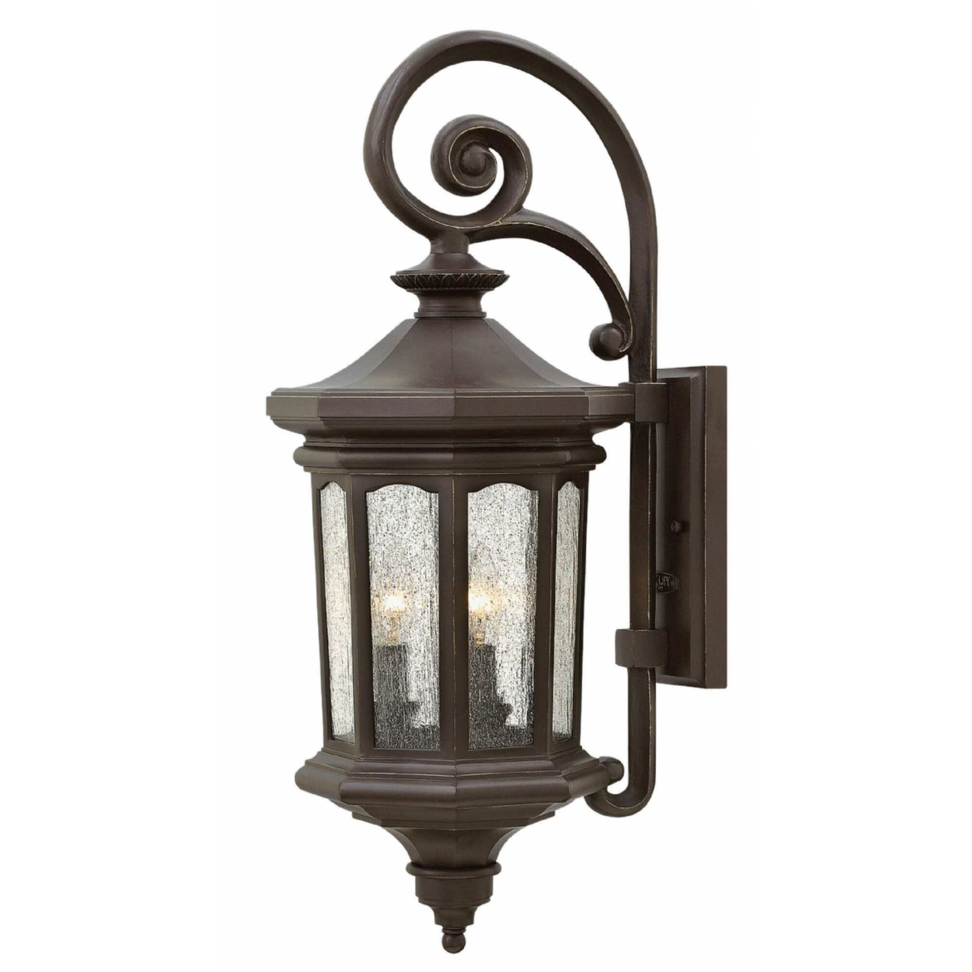 Hinkley Raley 3-Light Outdoor Wall Mount in Oil Rubbed Bronze