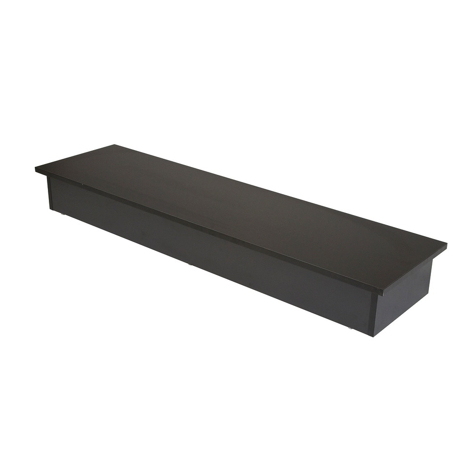 Econoco - WD6016-BK - Black Wood Platform Base for 14" Glass or Wire Cubbies Sold Individually