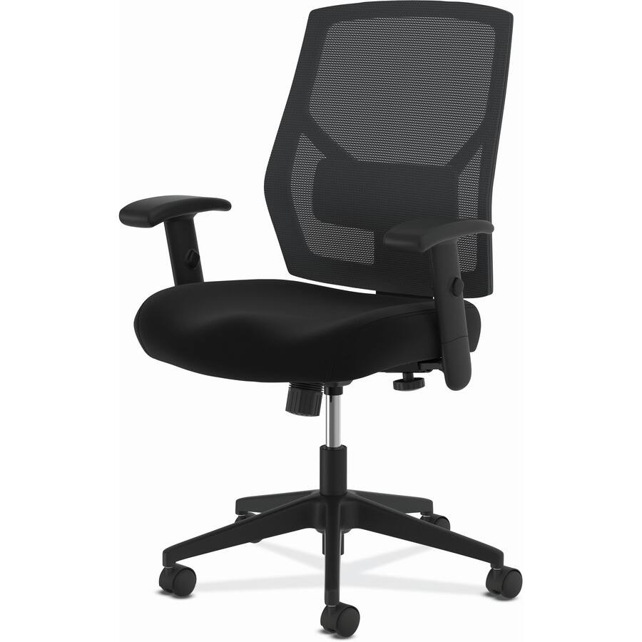 HON Crio High-Back Task Chair for Office Desk, Black (BSXVL581) - Black