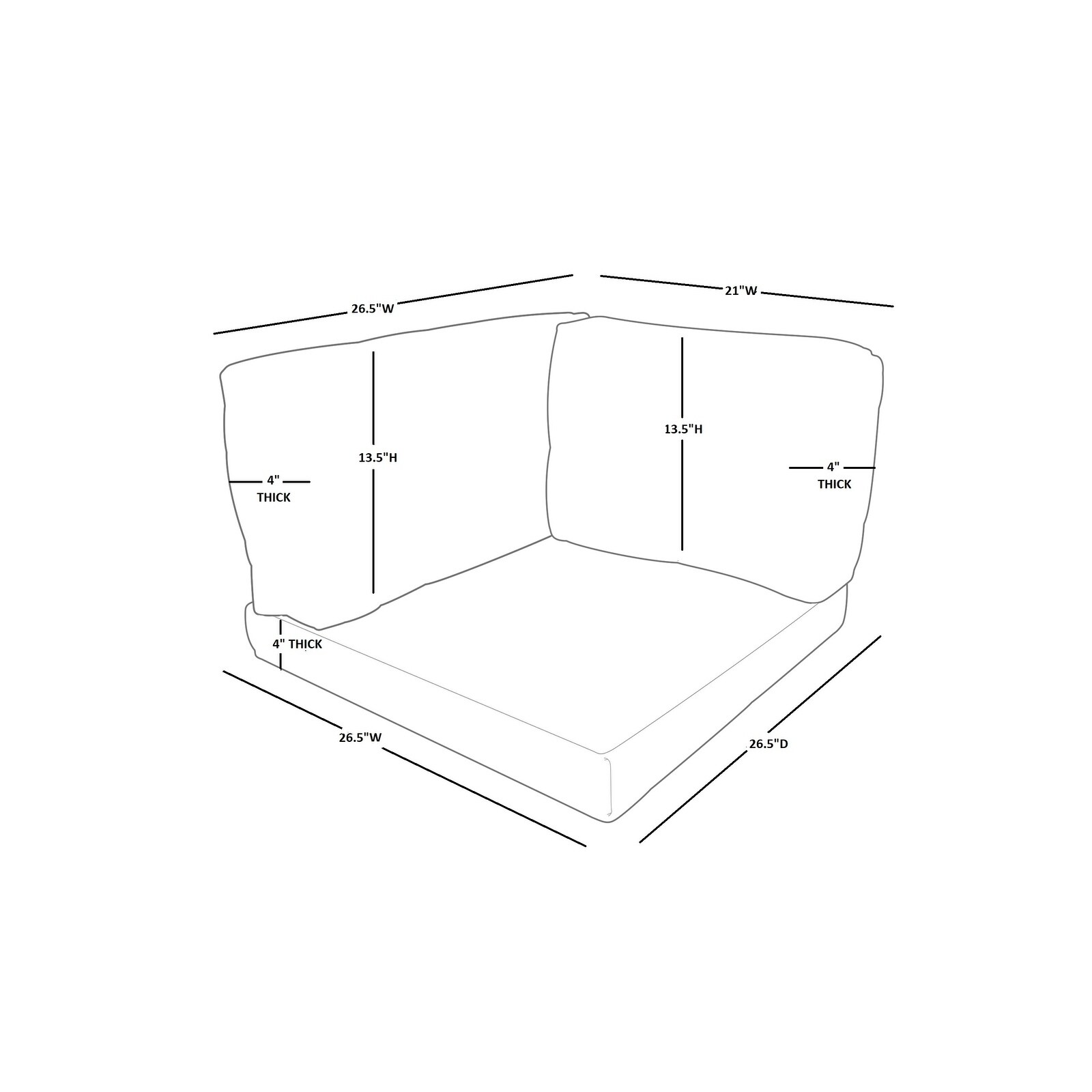 Cushion Set for MONACO-03b