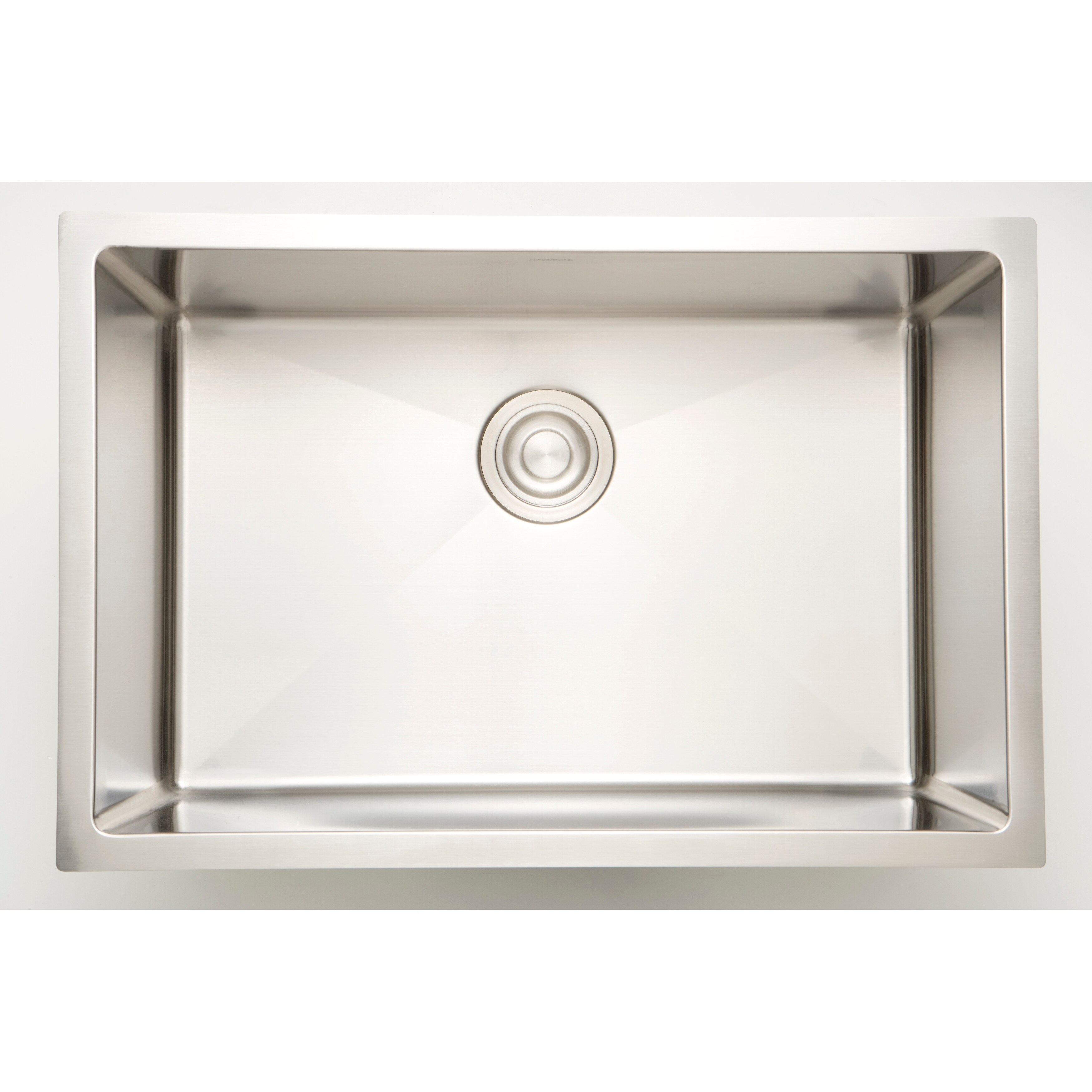 25-in. W CSA Approved Chrome Kitchen Sink With Stainless Steel Finish And 16 Gauge