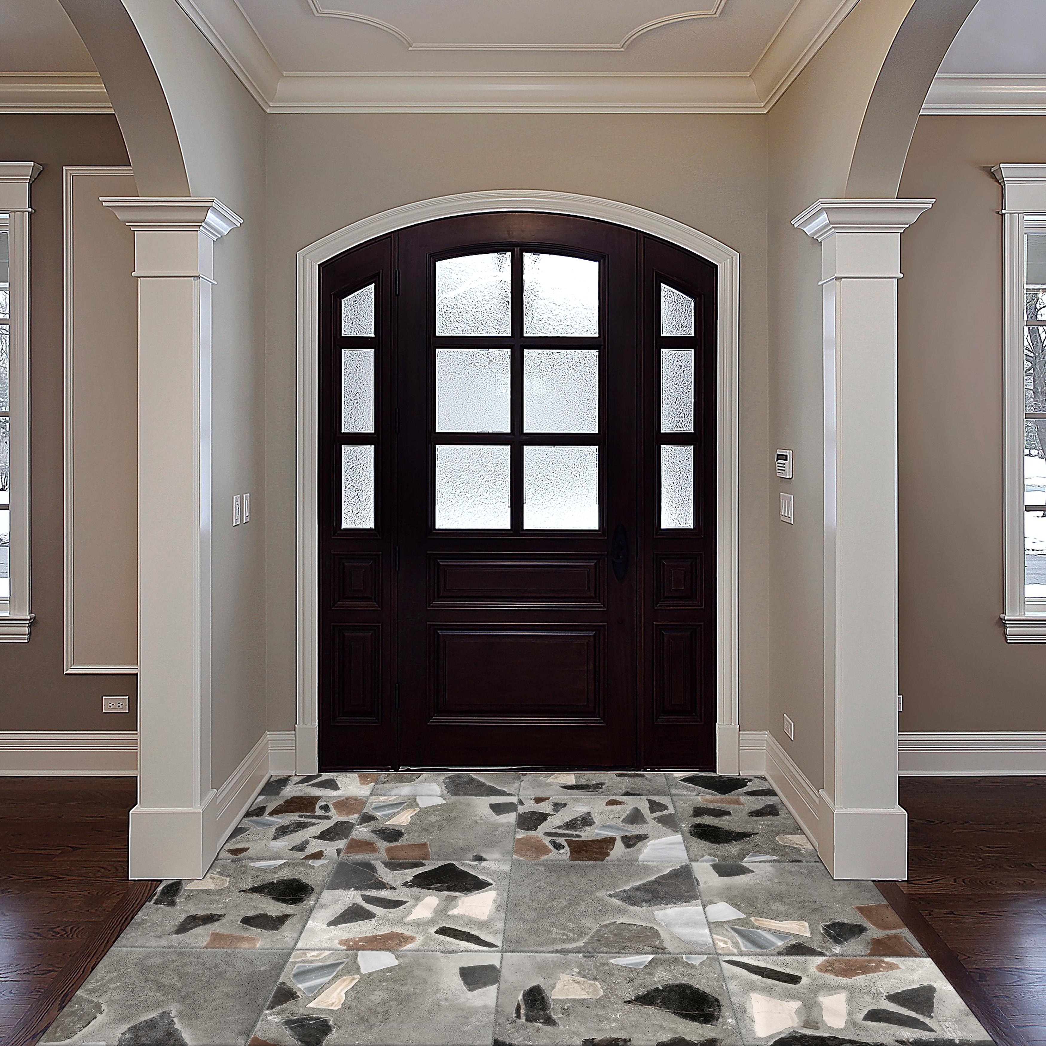 Merola Tile Rialto Decor 17.86" x 17.86" Porcelain Floor and Wall Tile