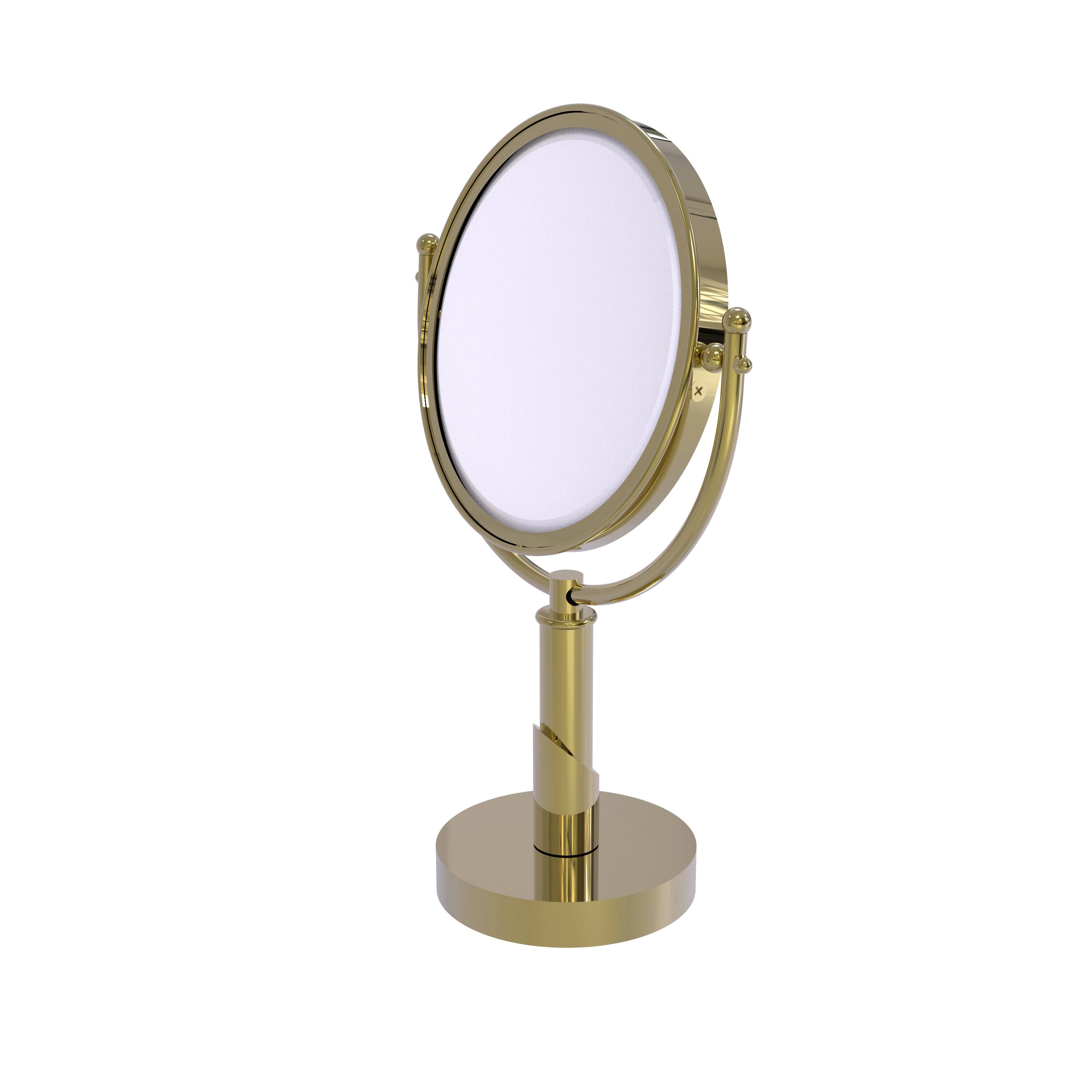 Allied Brass Soho Collection 8-in Vanity Top Make-Up Mirror 3X Magnification