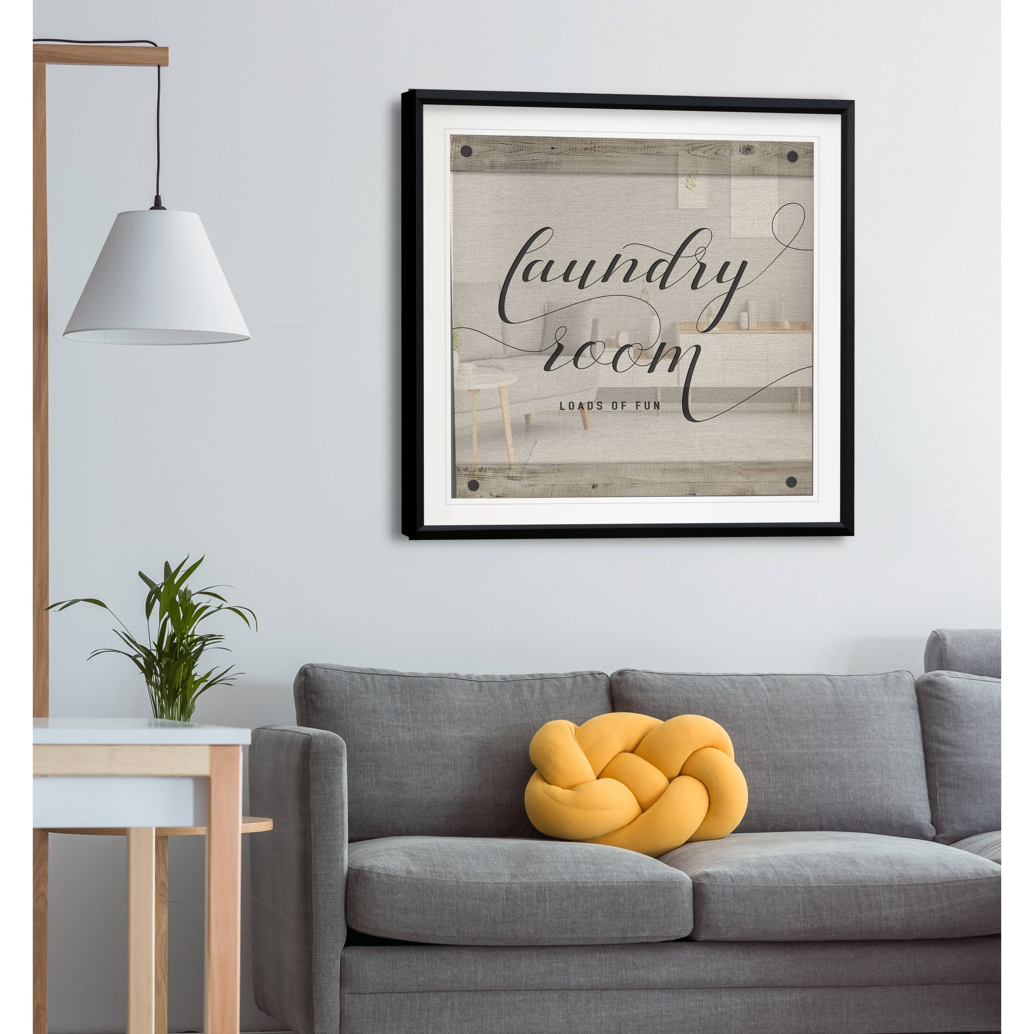 Laundry Room -Framed Giclee Print