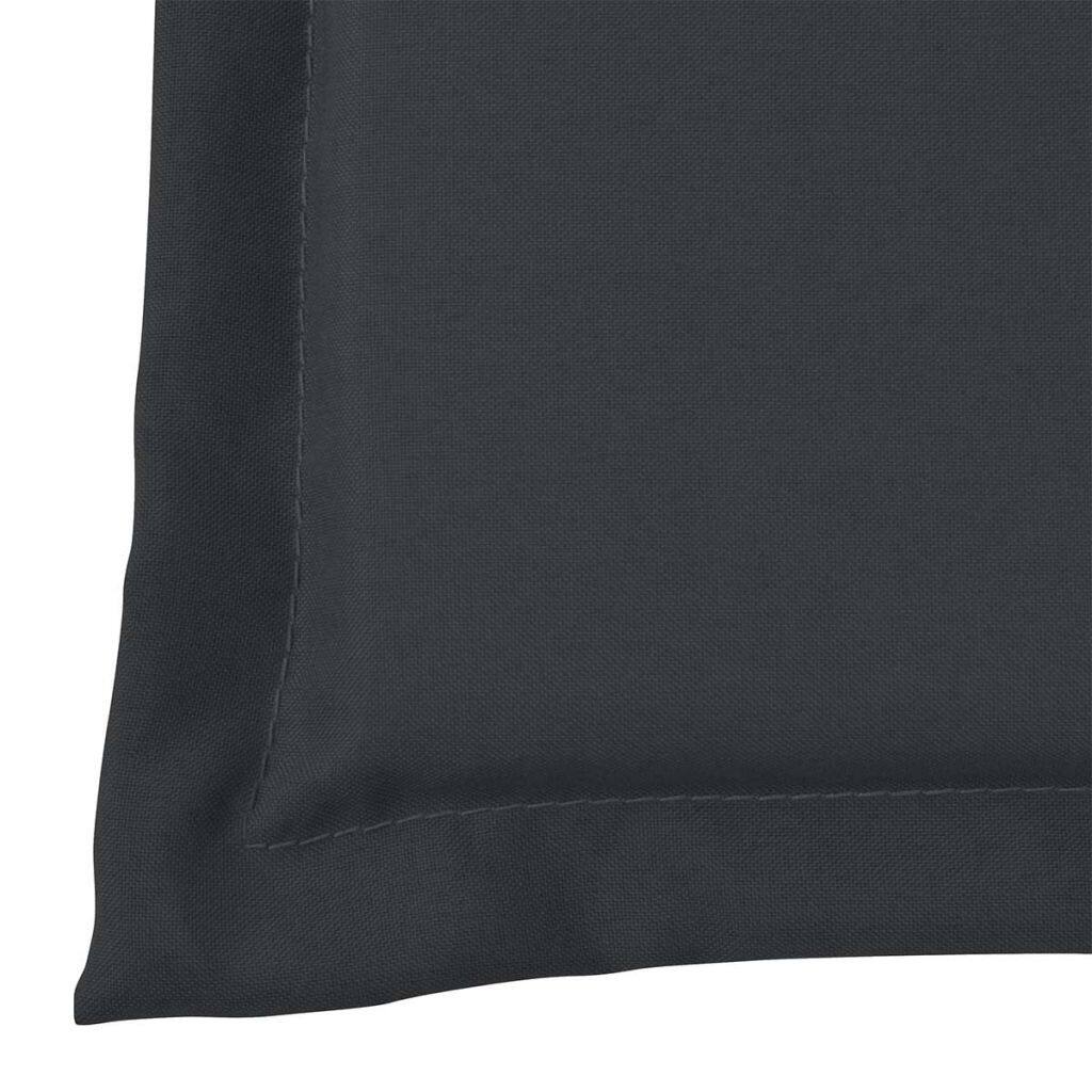 vidaXL Garden Bench Cushion Anthracite 70.9"x19.7"x1.2" Oxford Fabric