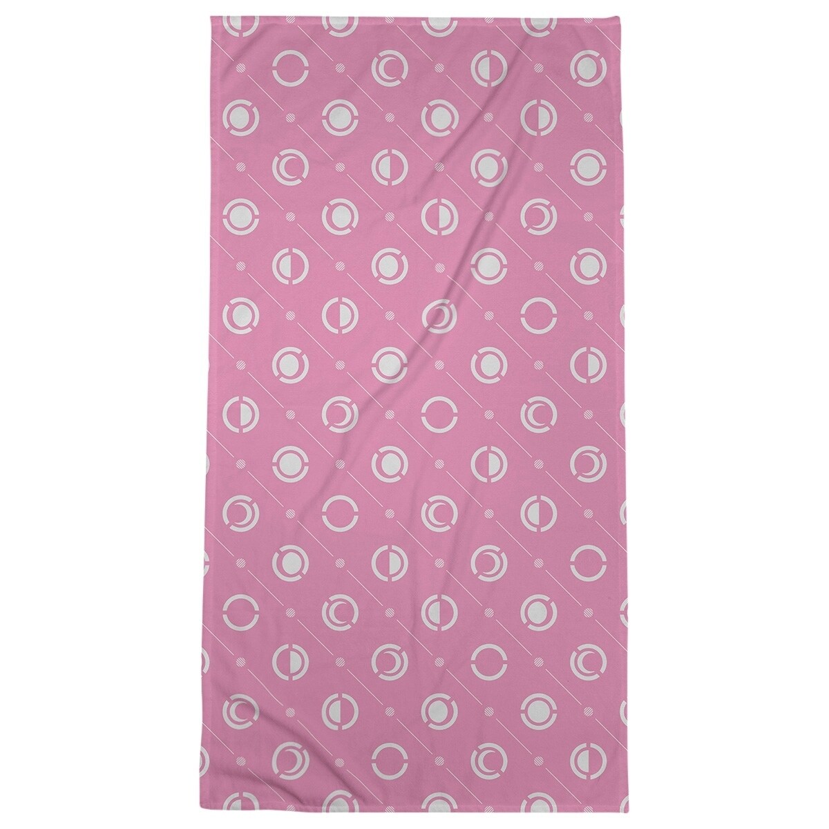 Classic Moon Phases Pattern Beach Towel - 36 x 72