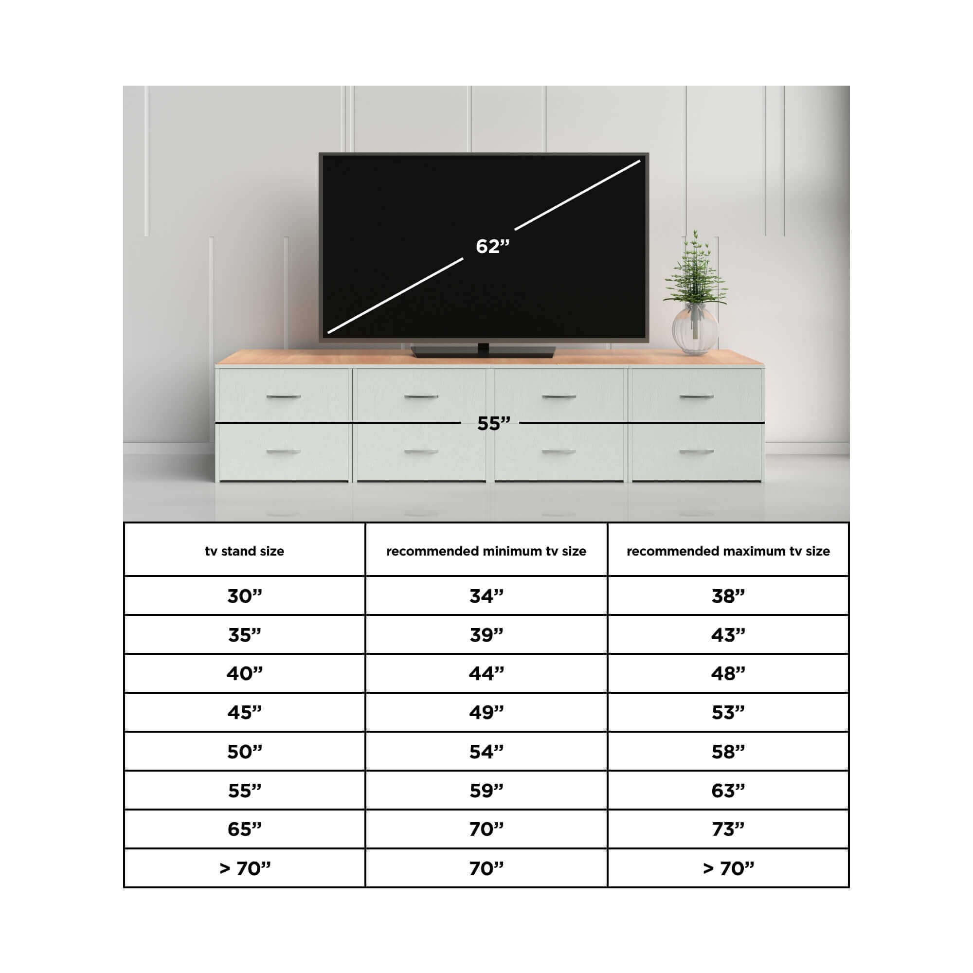 Bellaby Casual Large TV Stand w/Fireplace Option Whitewash
