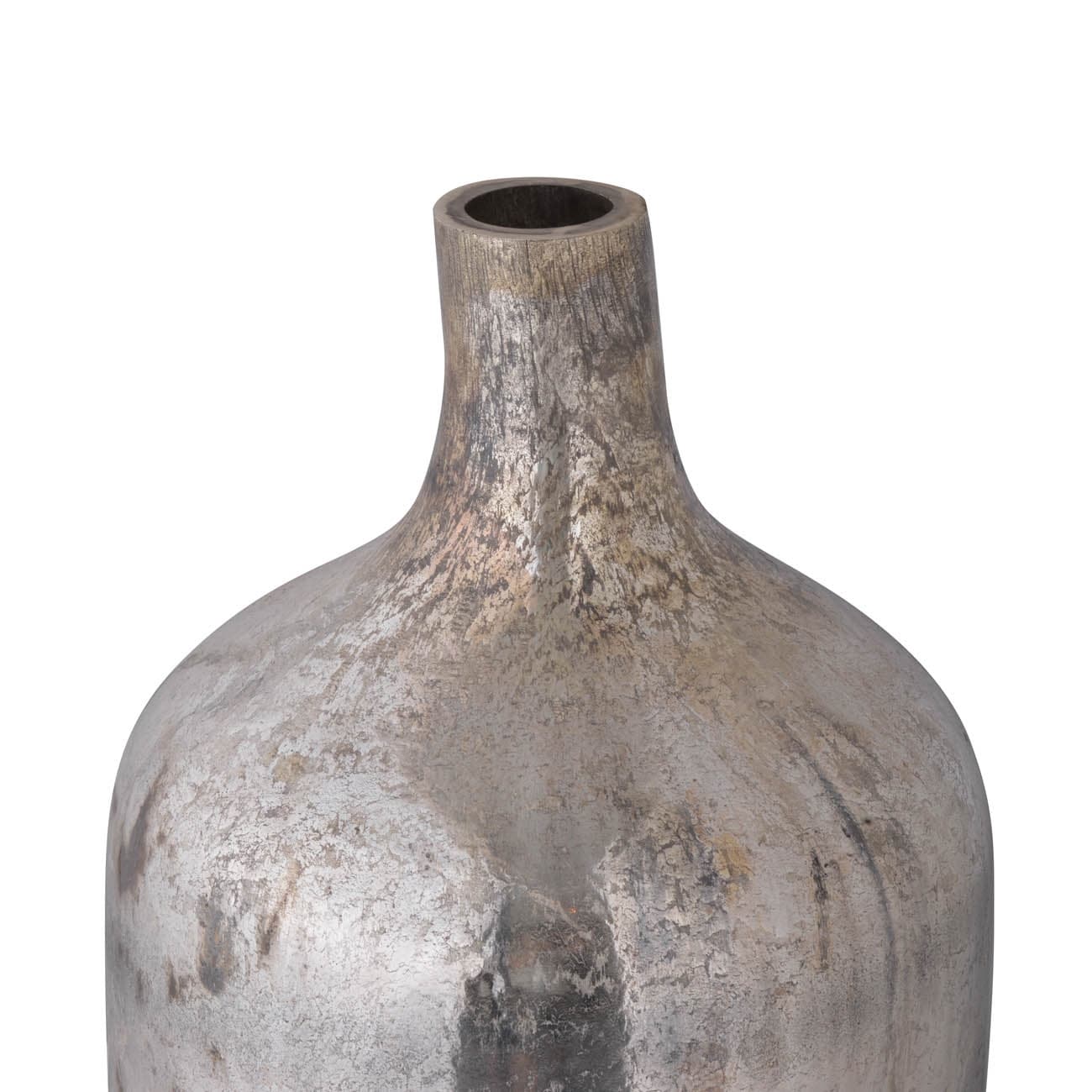 A&B Home Vintage Mercury 18-inch Glass Vase