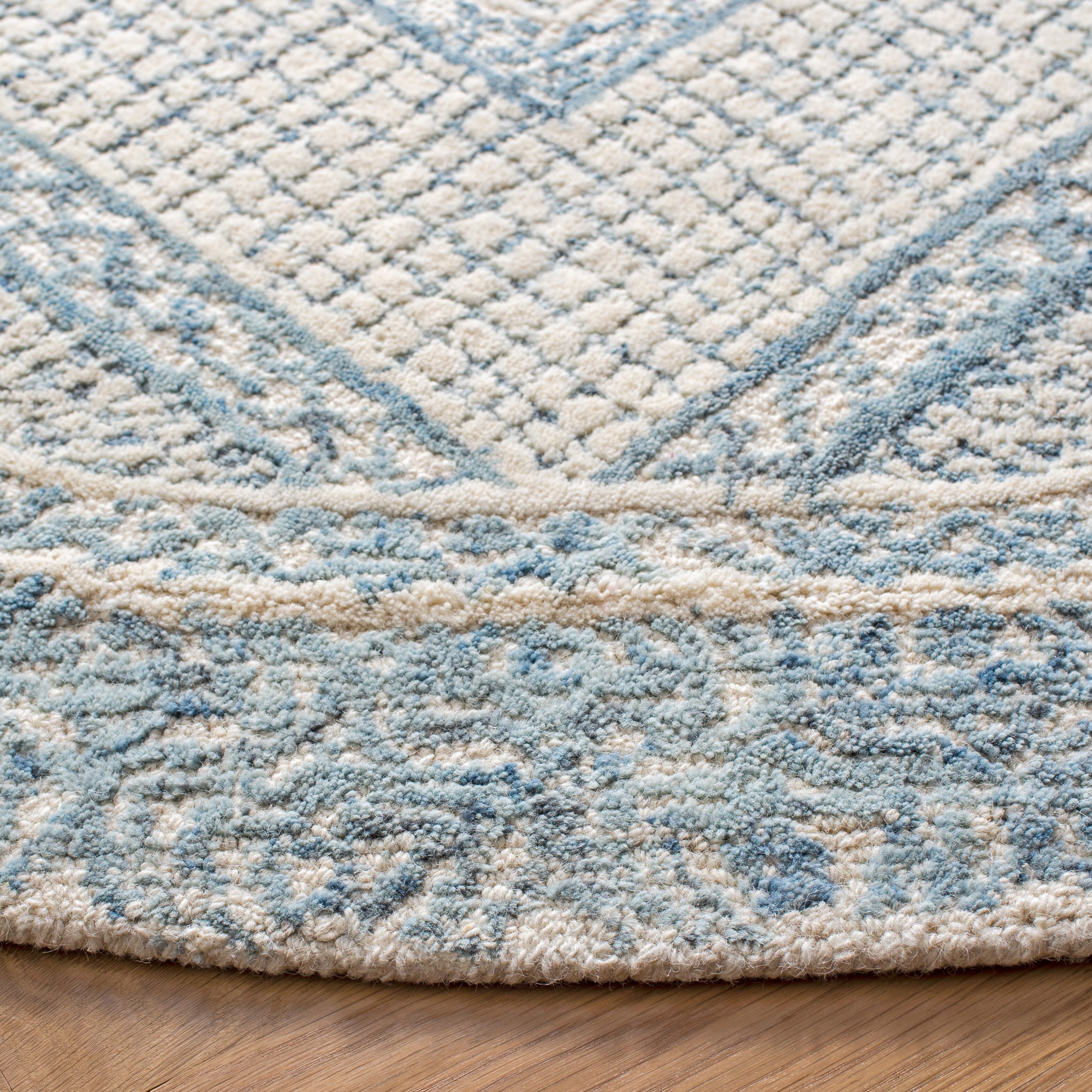 SAFAVIEH Handmade Abstract Laurina Modern Wool Rug