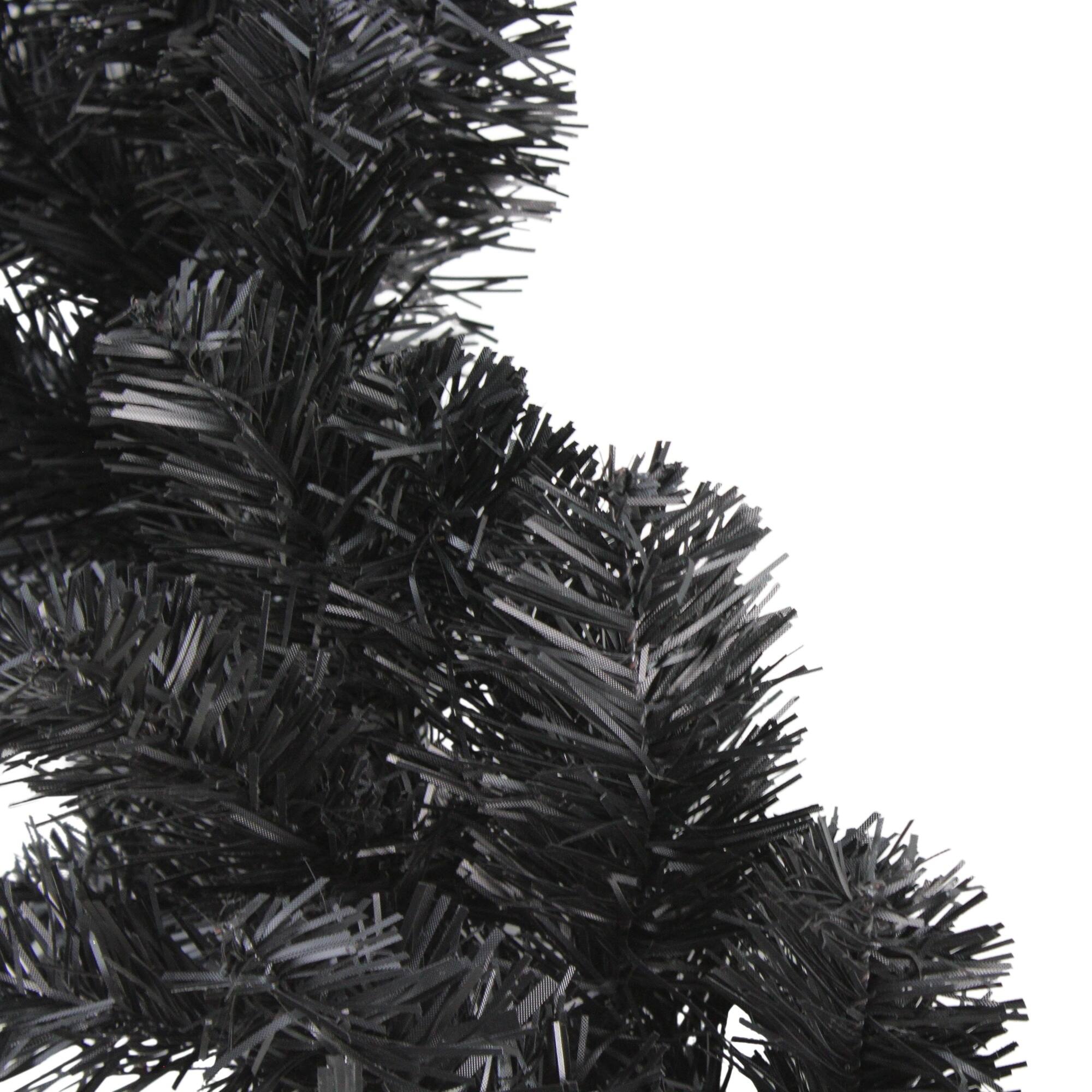 9' x 10" Black Colorado Spruce Artificial Christmas Garland - Unlit