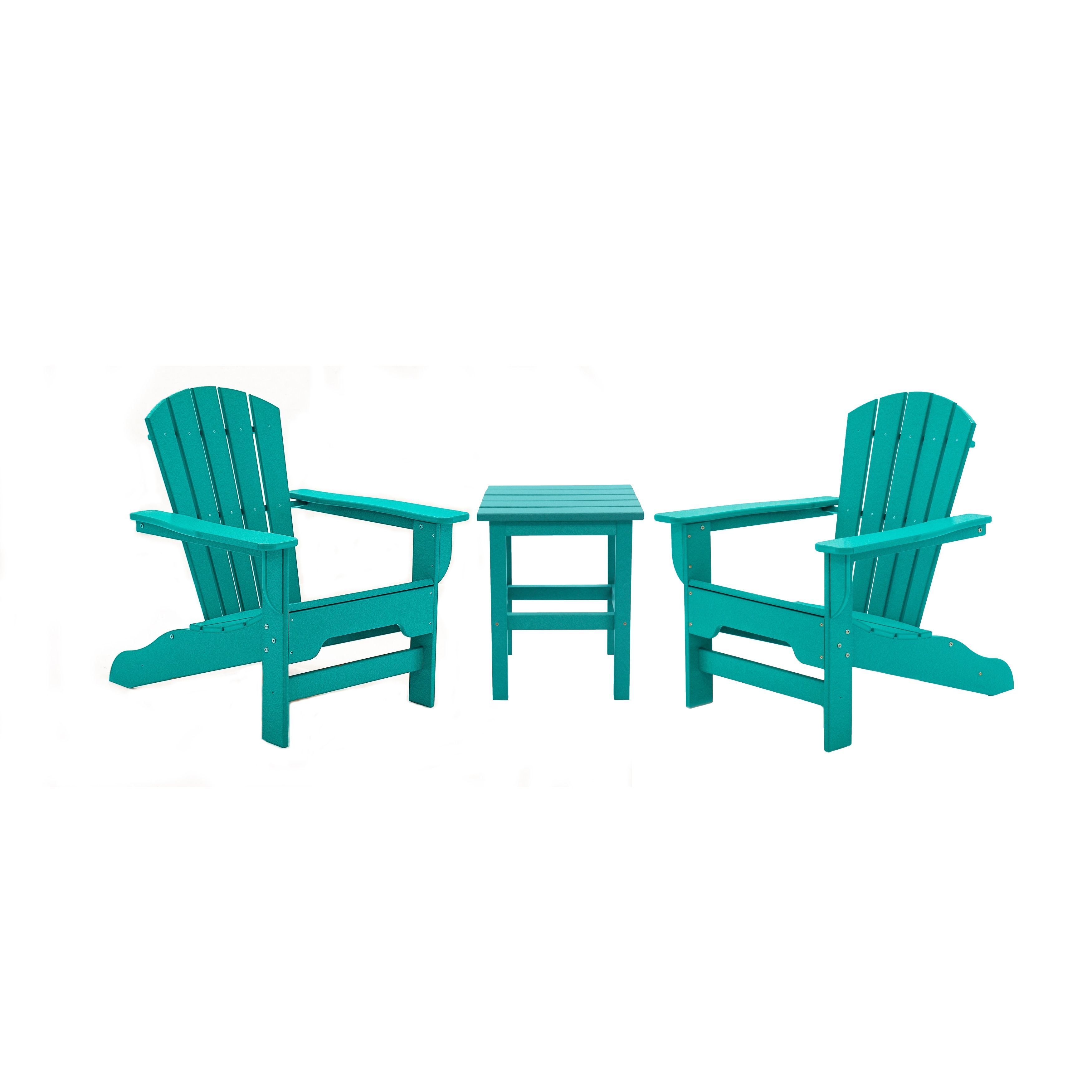 Hawkesbury 3-pc. Fanback Adirondack Chairs w/ Side Table by Havenside Home