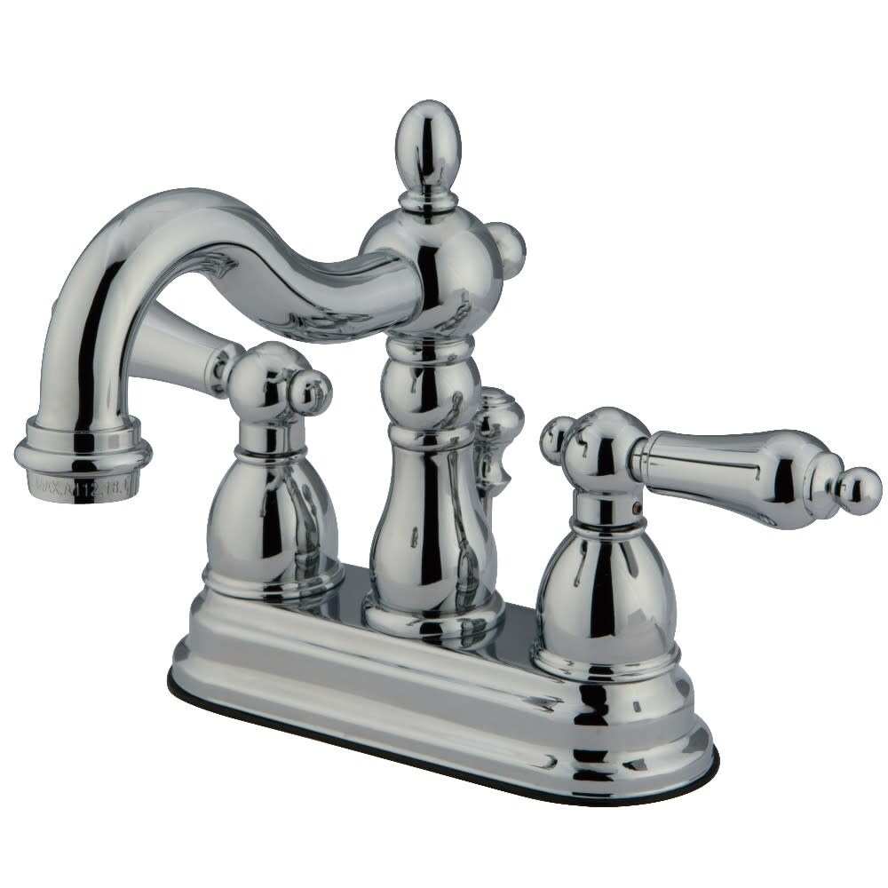 Kingston Brass Heritage 1.2 GPM Centerset Bathroom Faucet with Pop-Up
