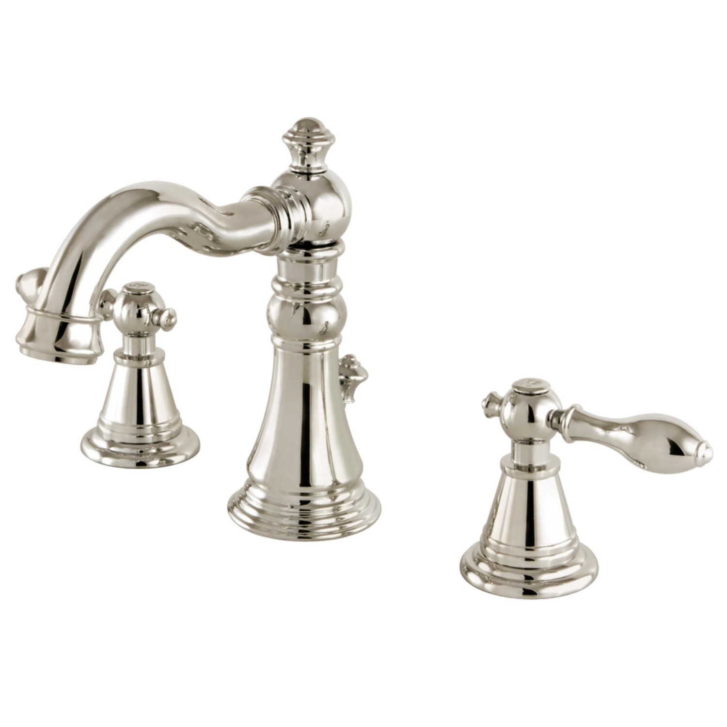 Kingston Brass English Classic 1.2 GPM Widespread Bathroom Faucet with