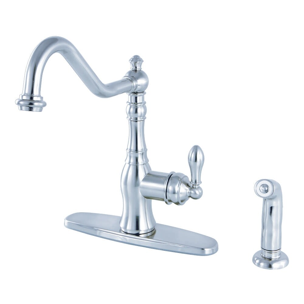 Kingston Brass American Classic 1.8 GPM Standard Kitchen Faucet -