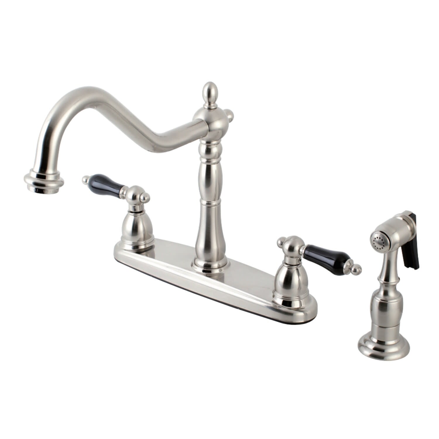 Kingston Brass Duchess 1.8 GPM Standard Kitchen Faucet - Includes Side
