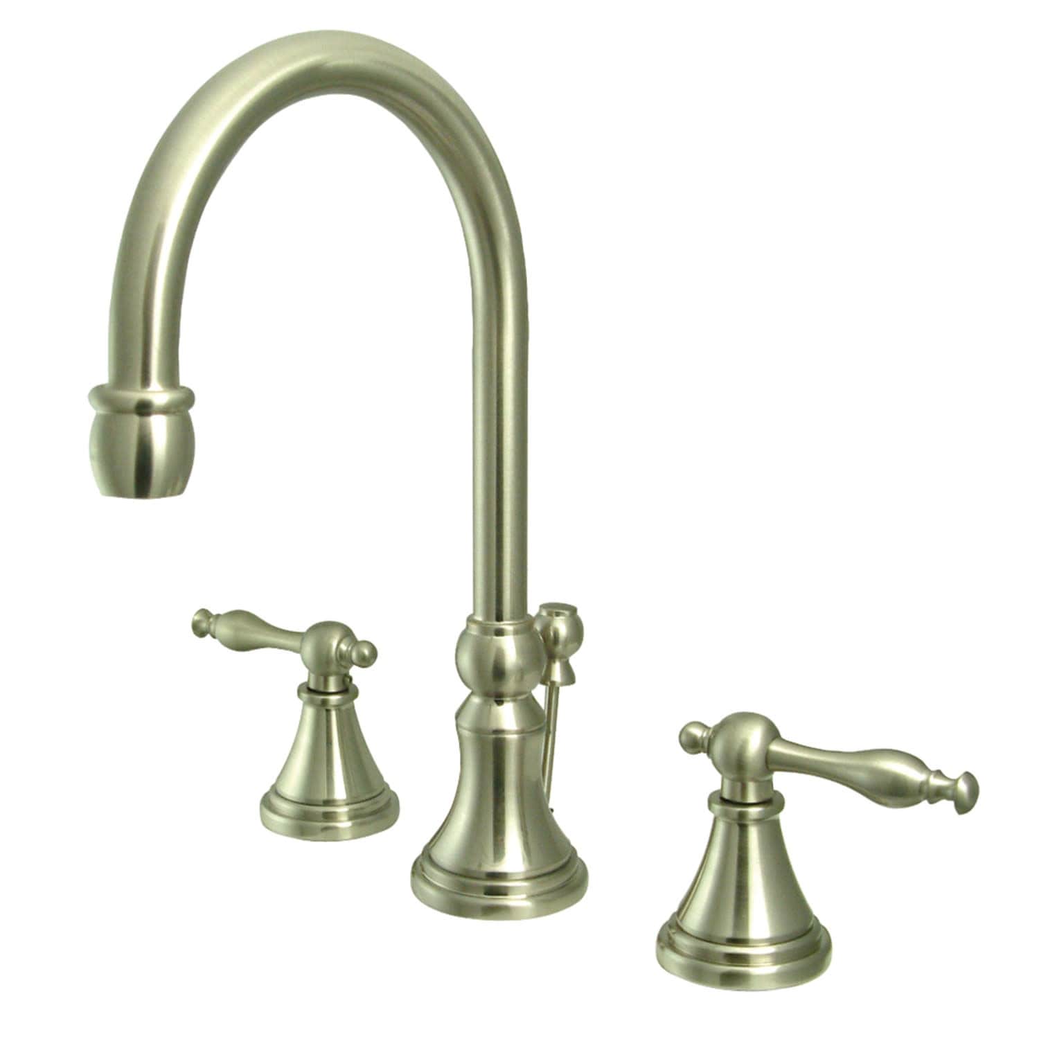 Kingston Brass Governor 1.2 GPM Deck Mounted Bathroom Faucet with