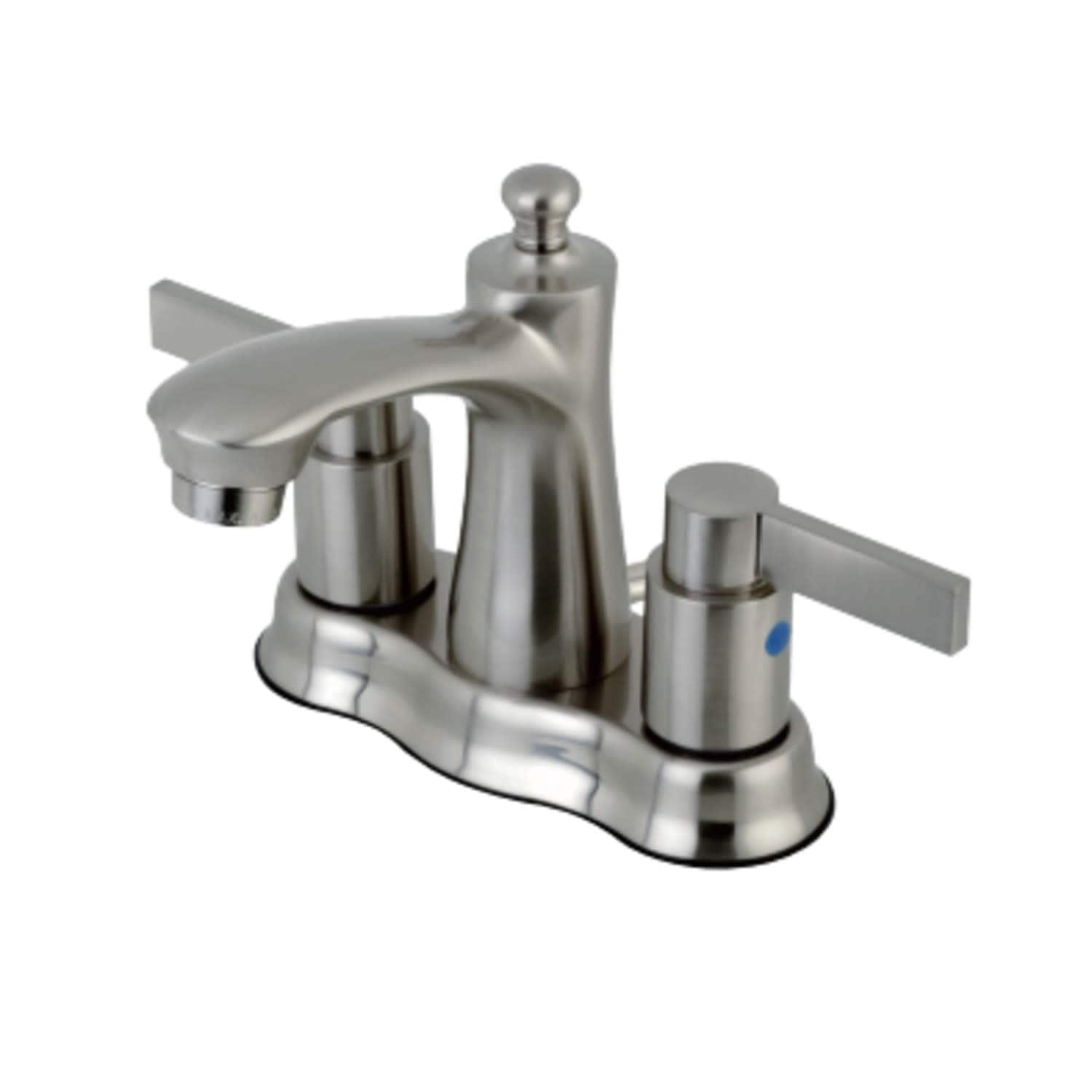 Kingston Brass NuvoFusion 1.2 GPM Centerset Bathroom Faucet with