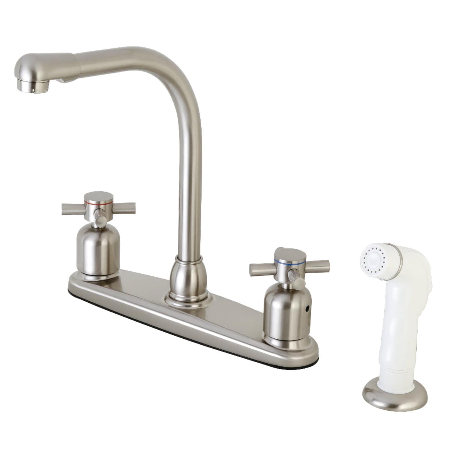 Kingston Brass Concord 1.8 GPM Standard Kitchen Faucet - Includes Side