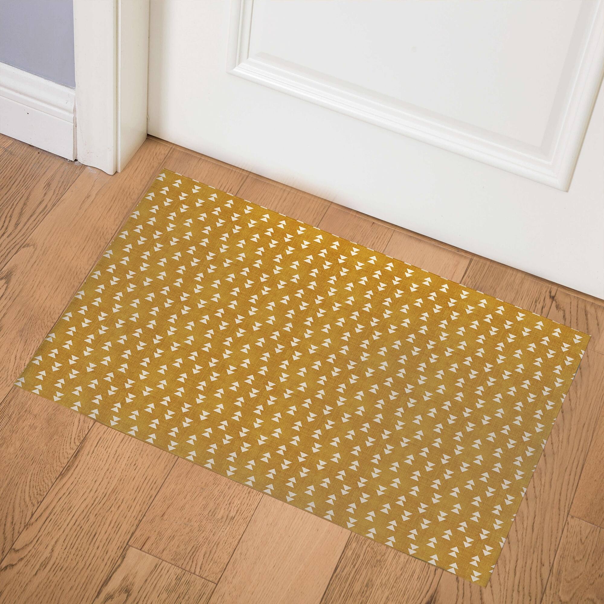 HIMALAYA GOLD Indoor Floor Mat By Kavka Designs