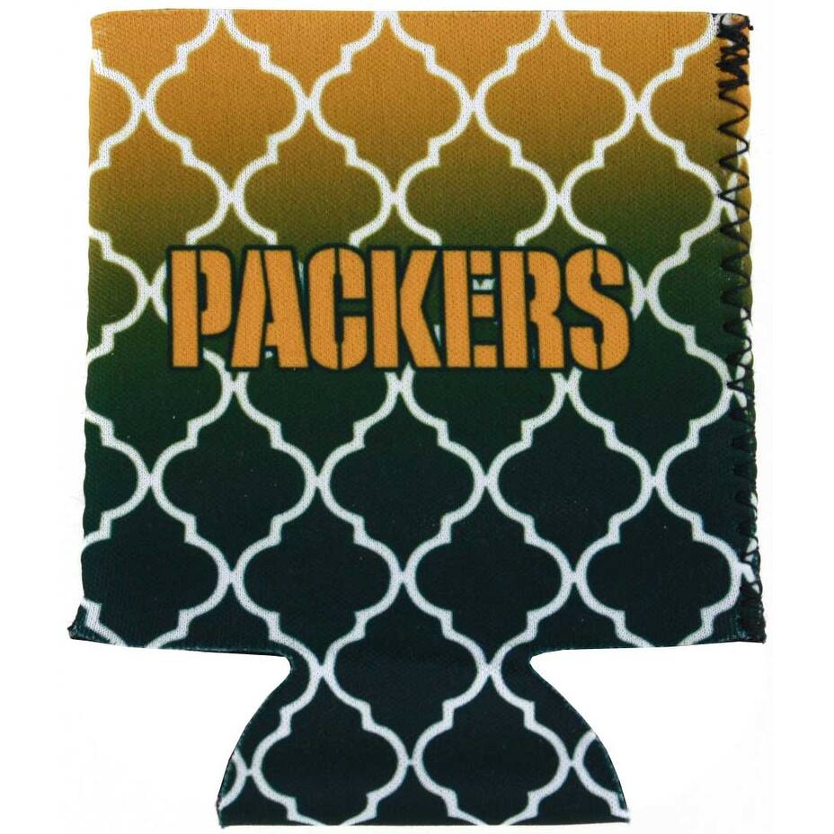 Green Bay Packers Can Cooler Quatrefoil Insulator
