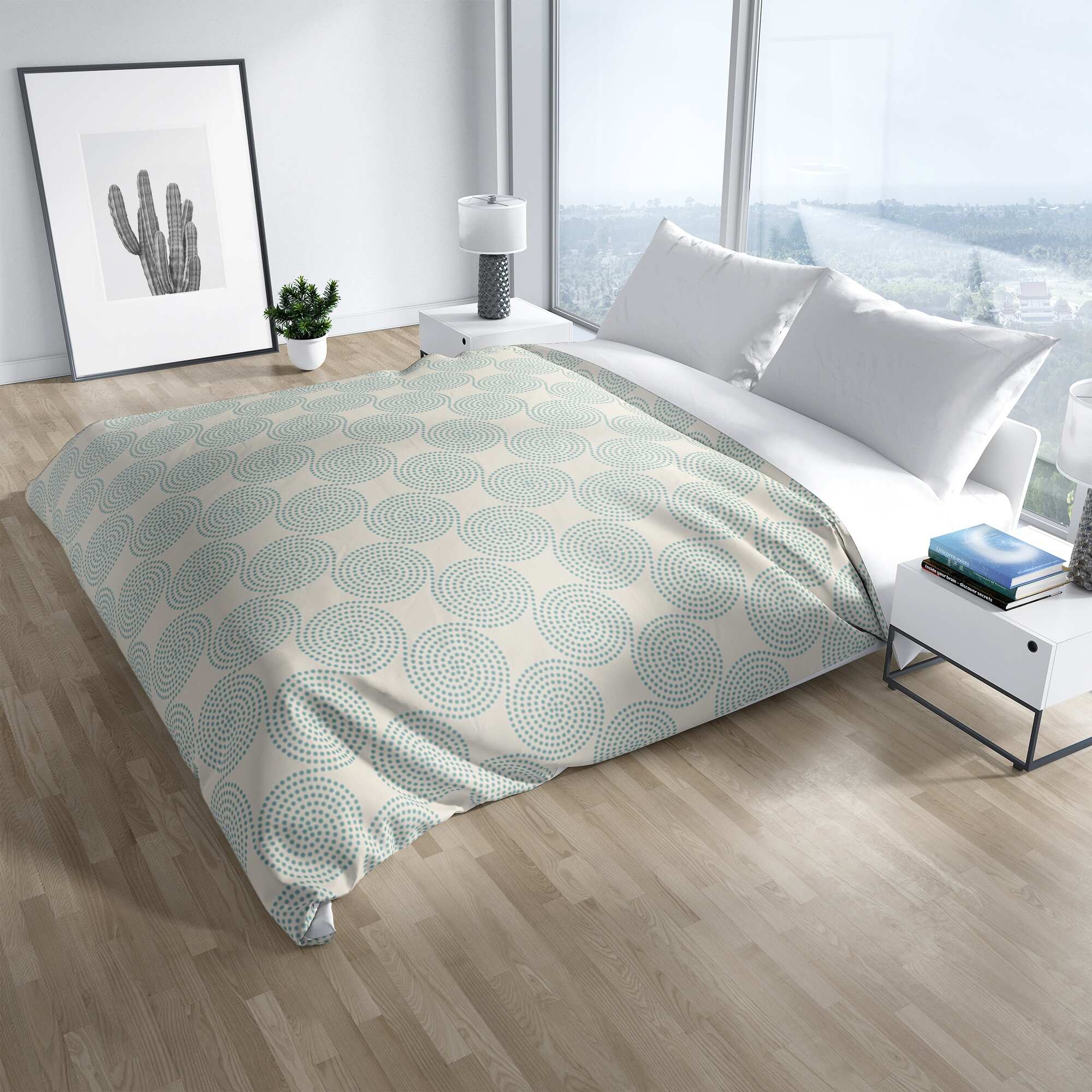CLOUDS BLUE Duvet Cover By Kavka Designs